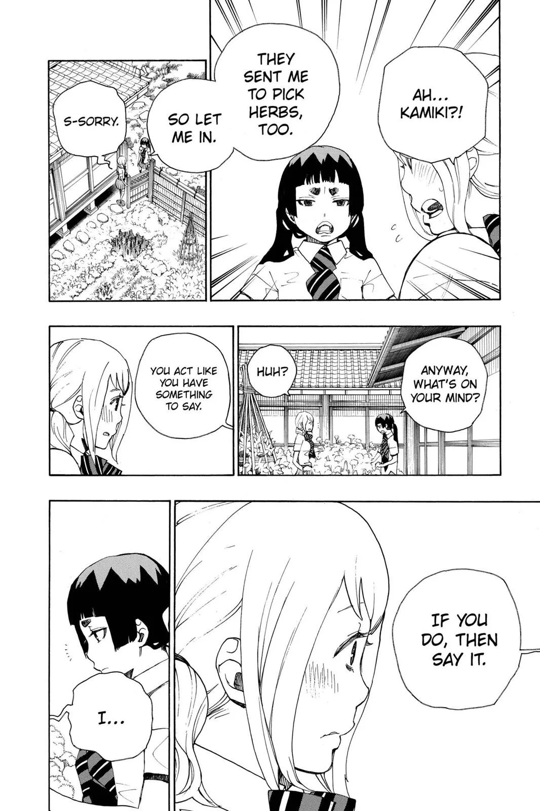 Blue Exorcist, chapter 18, page 24