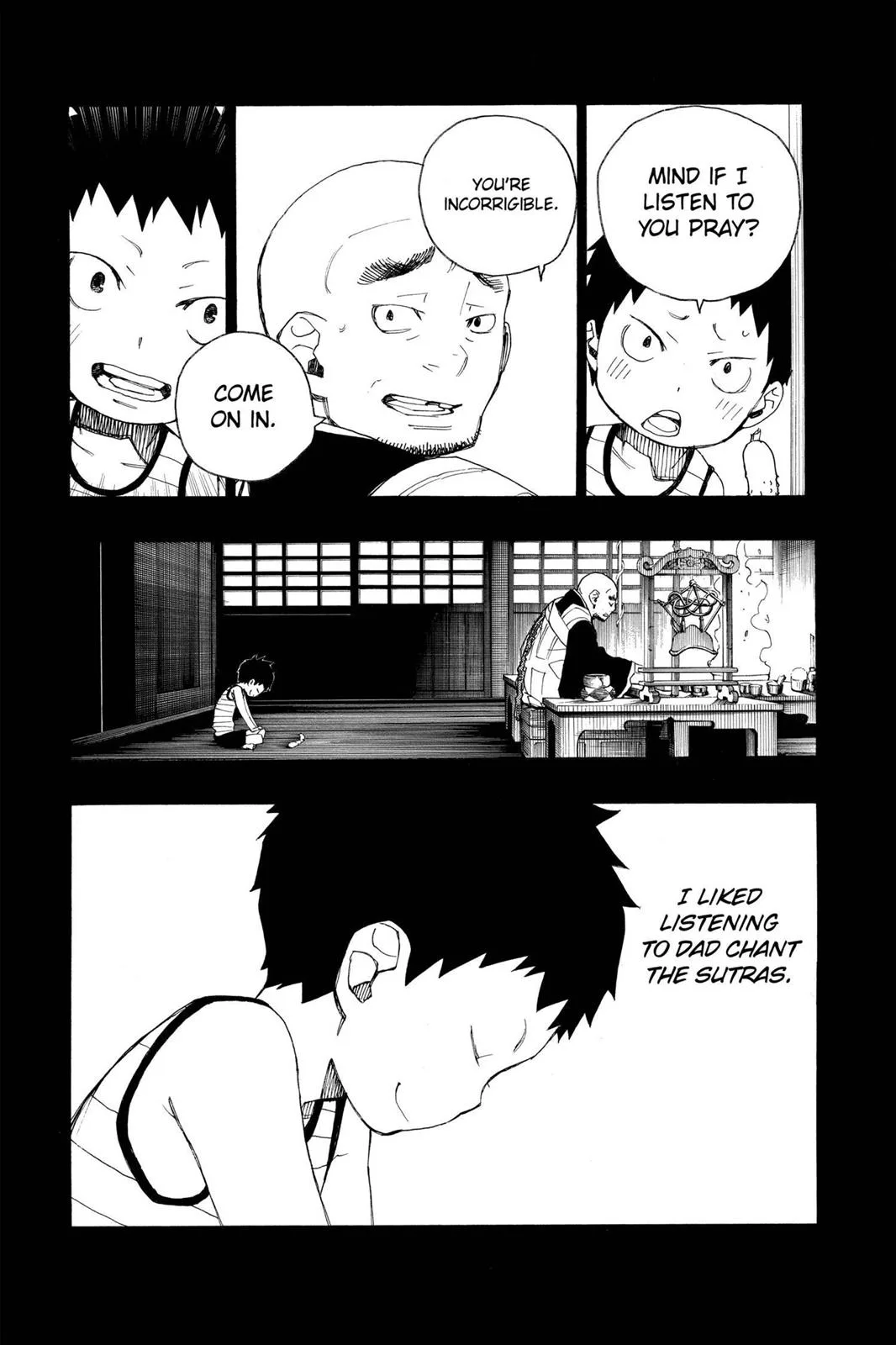 Blue Exorcist, chapter 19, page 3
