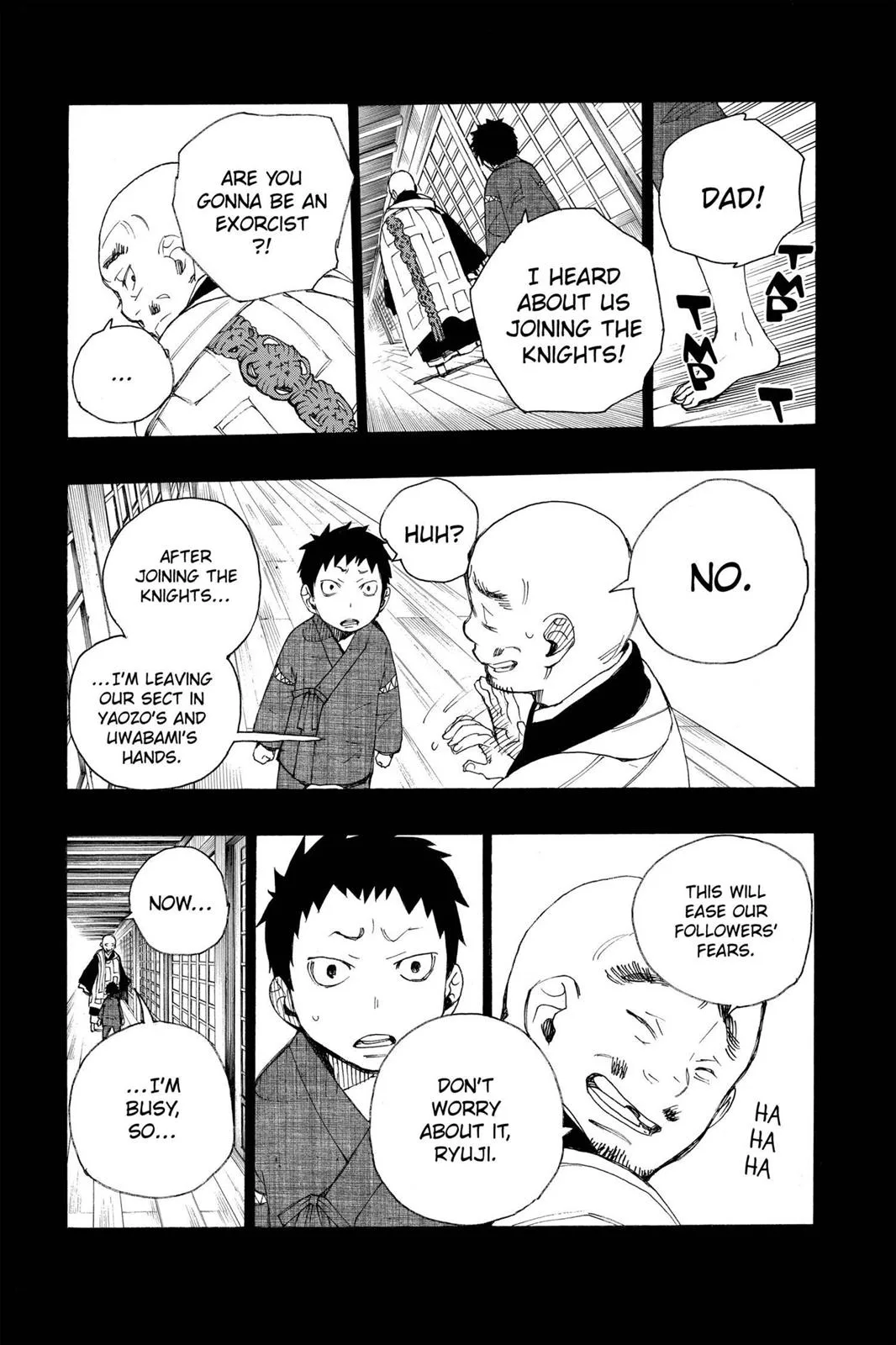 Blue Exorcist, chapter 19, page 27