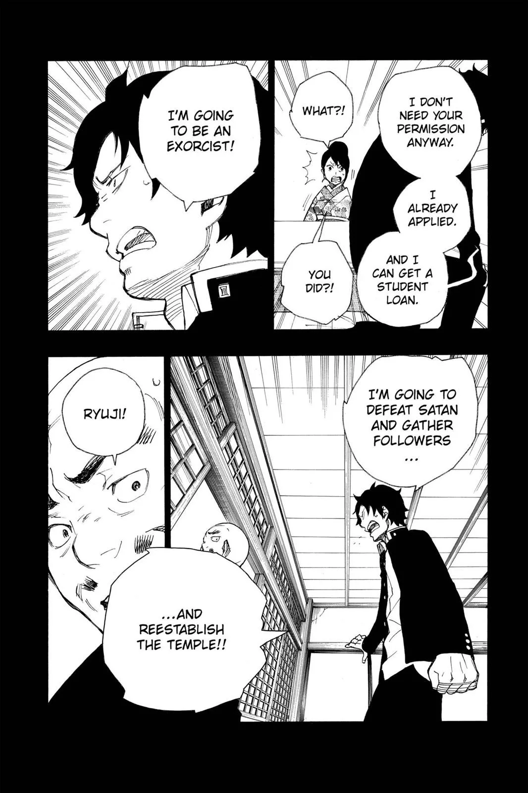 Blue Exorcist, chapter 19, page 32