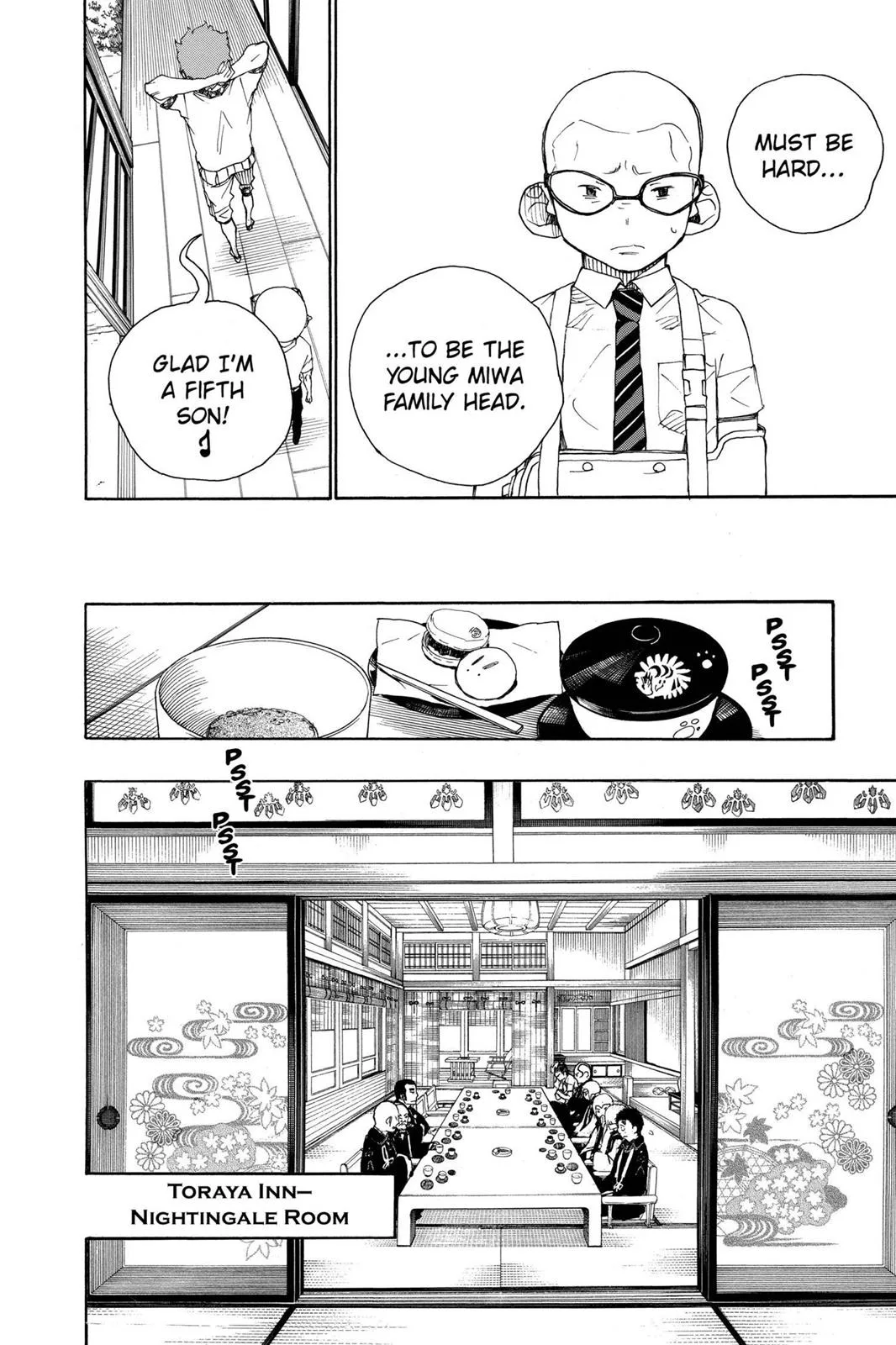 Blue Exorcist, chapter 20, page 19