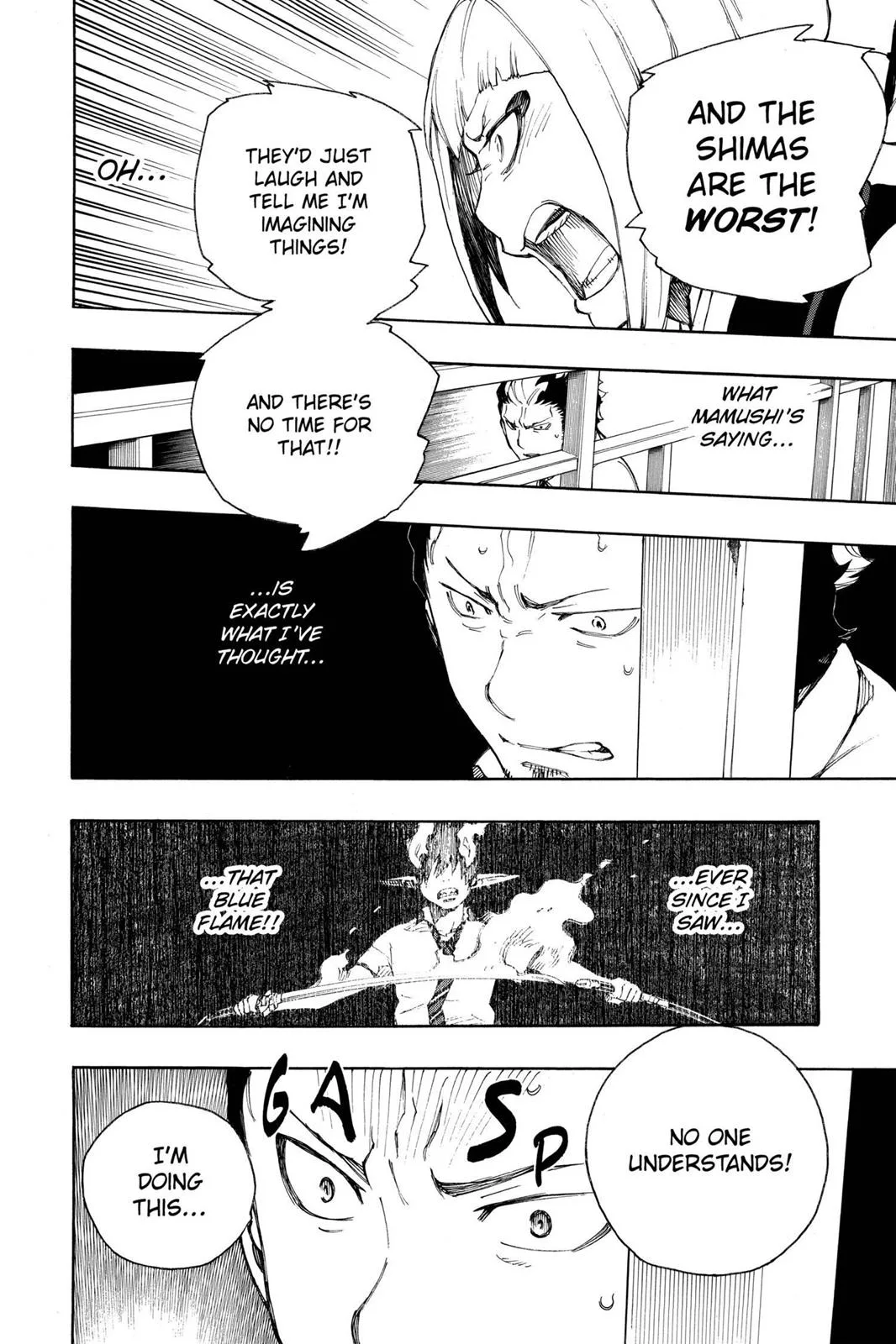 Blue Exorcist, chapter 21, page 20