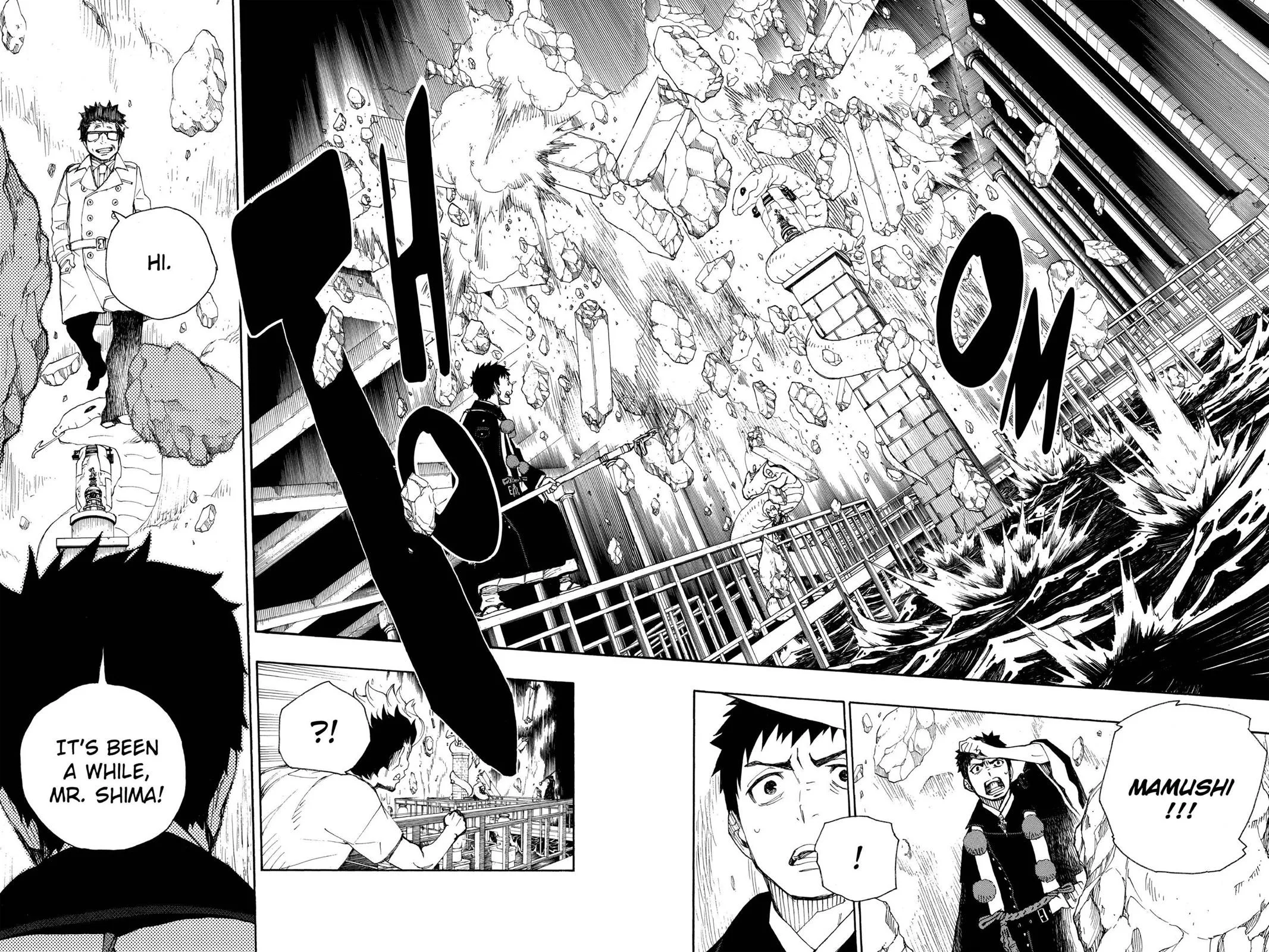 Blue Exorcist, chapter 21, page 28