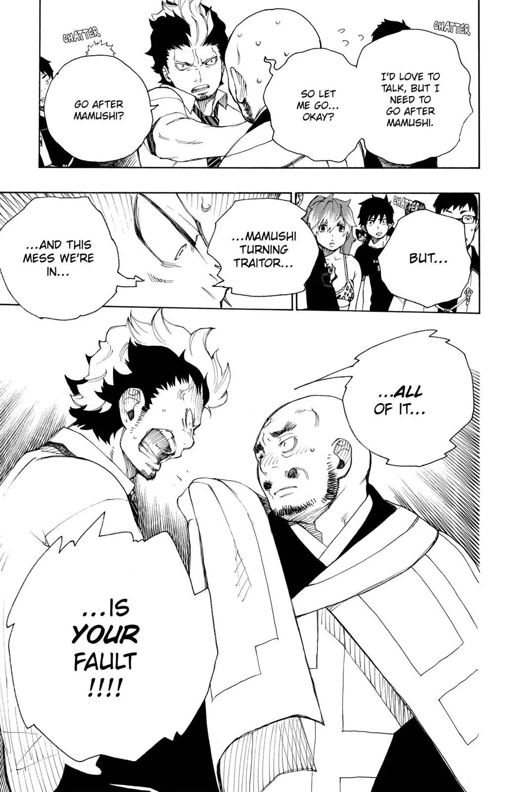 Blue Exorcist, chapter 21, page 32