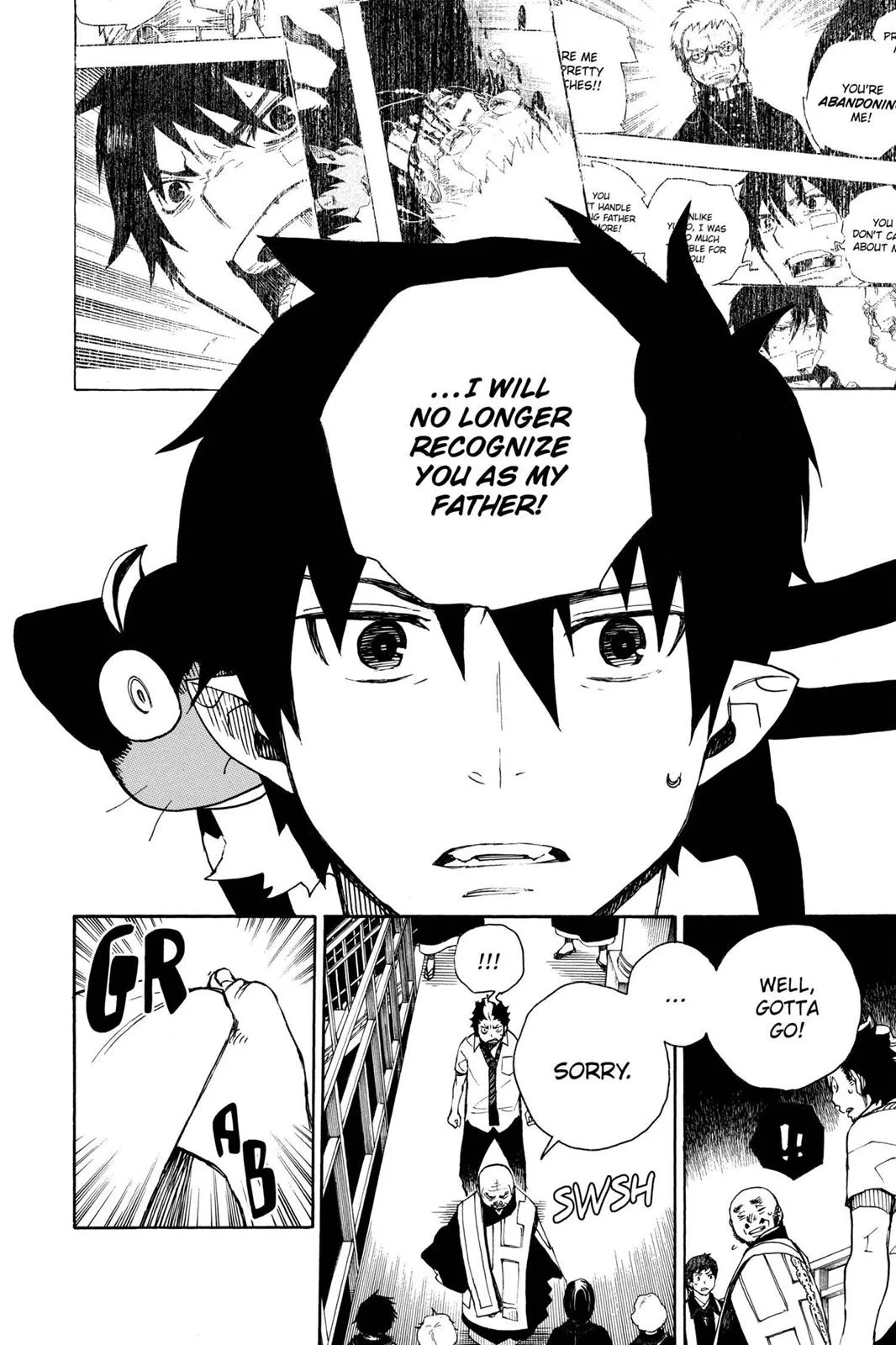 Blue Exorcist, chapter 22, page 8