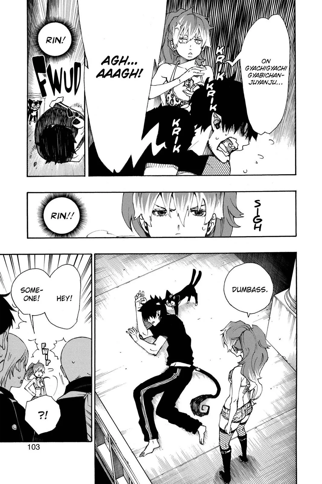 Blue Exorcist, chapter 22, page 21
