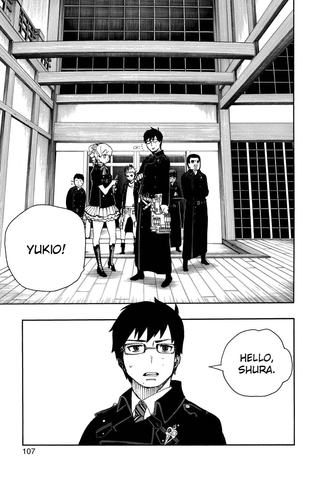 Blue Exorcist, chapter 22, page 25
