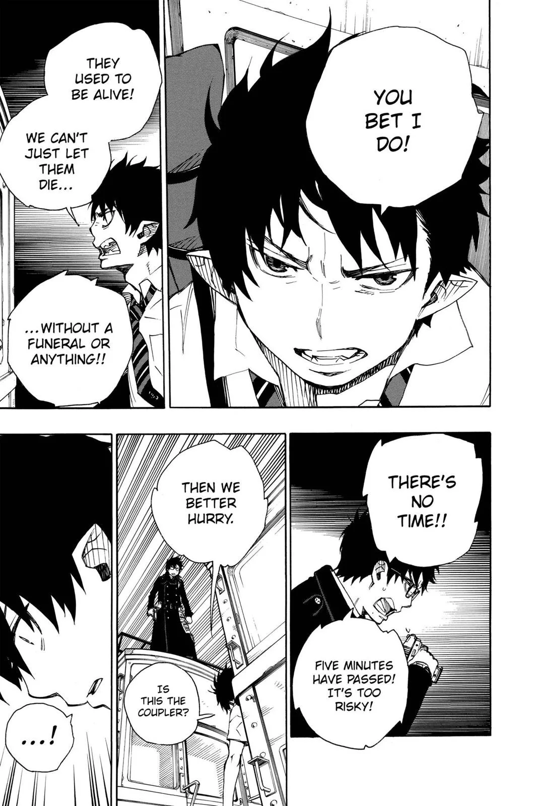 Blue Exorcist, chapter 23.5, page 21