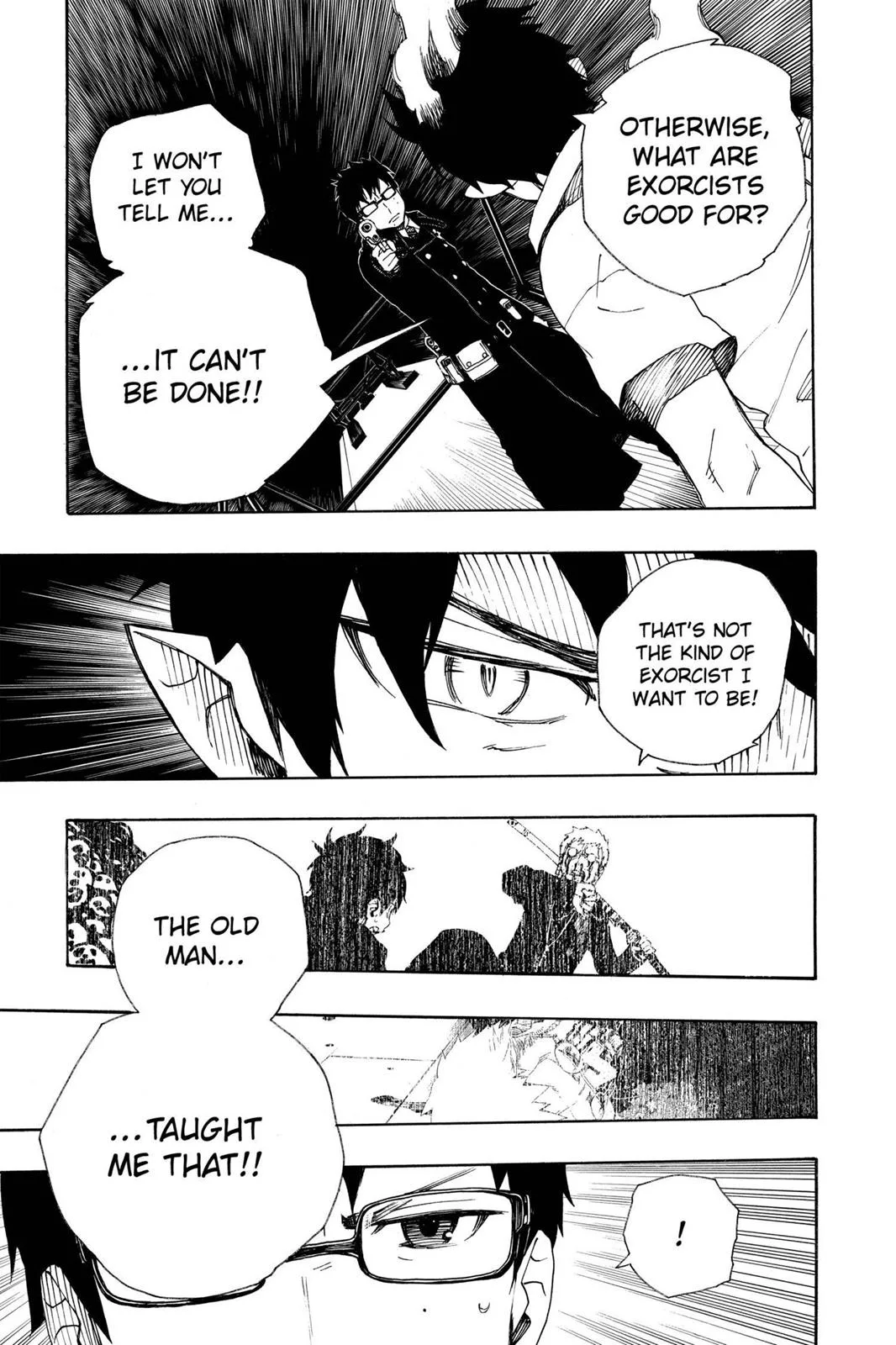 Blue Exorcist, chapter 23.5, page 23