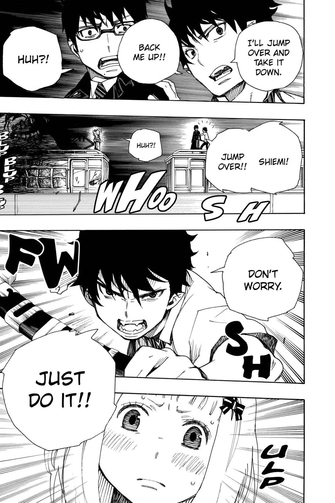 Blue Exorcist, chapter 23.5, page 27