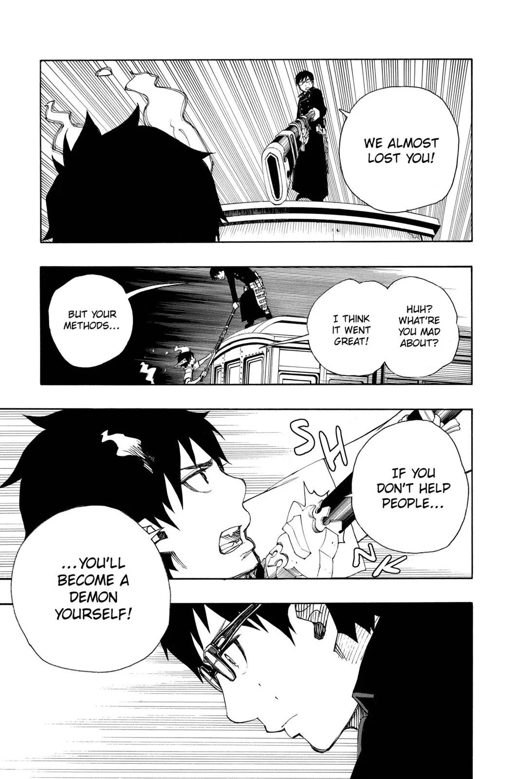 Blue Exorcist, chapter 23.5, page 30