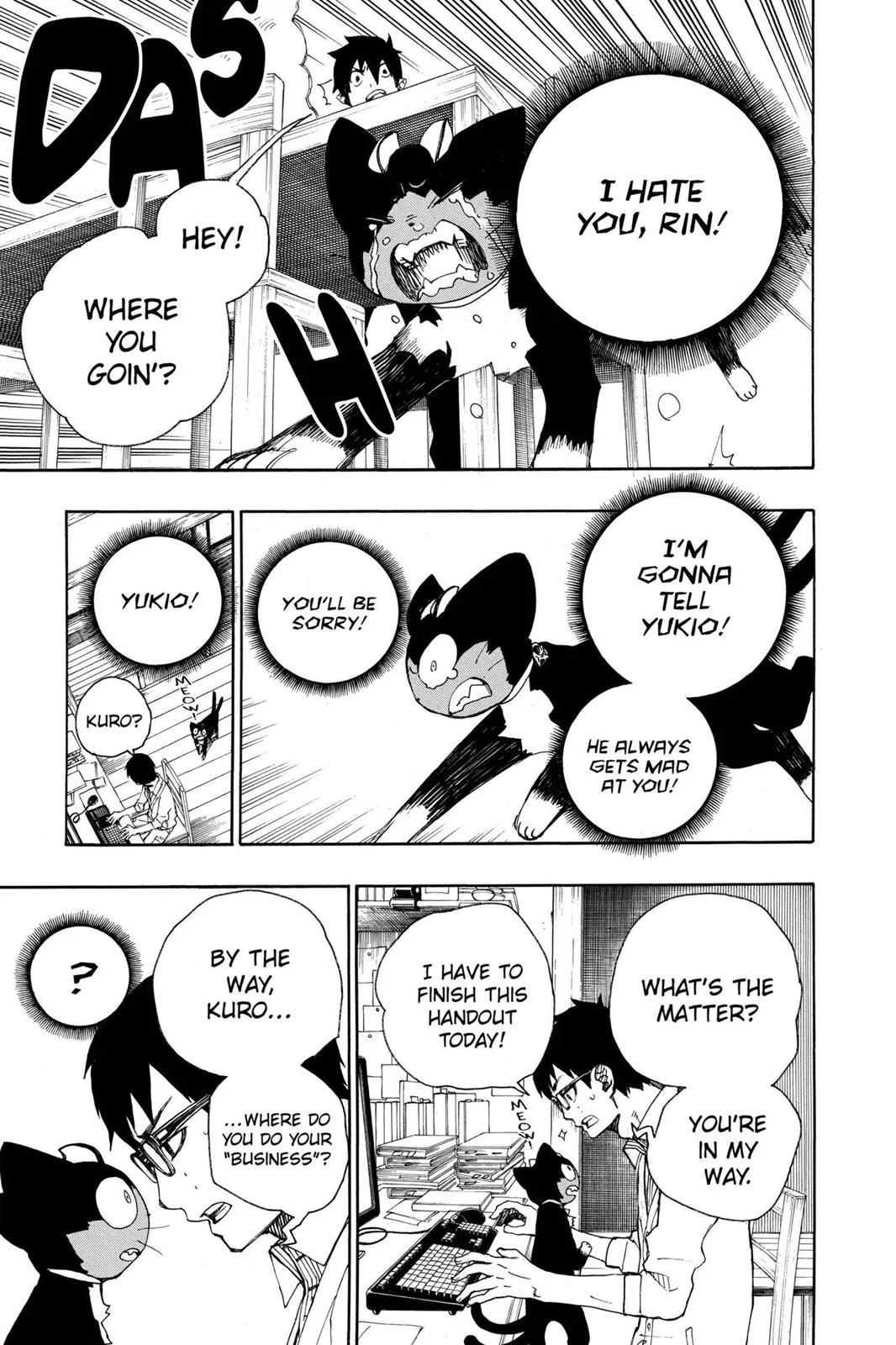 Blue Exorcist, chapter 23.6, page 5