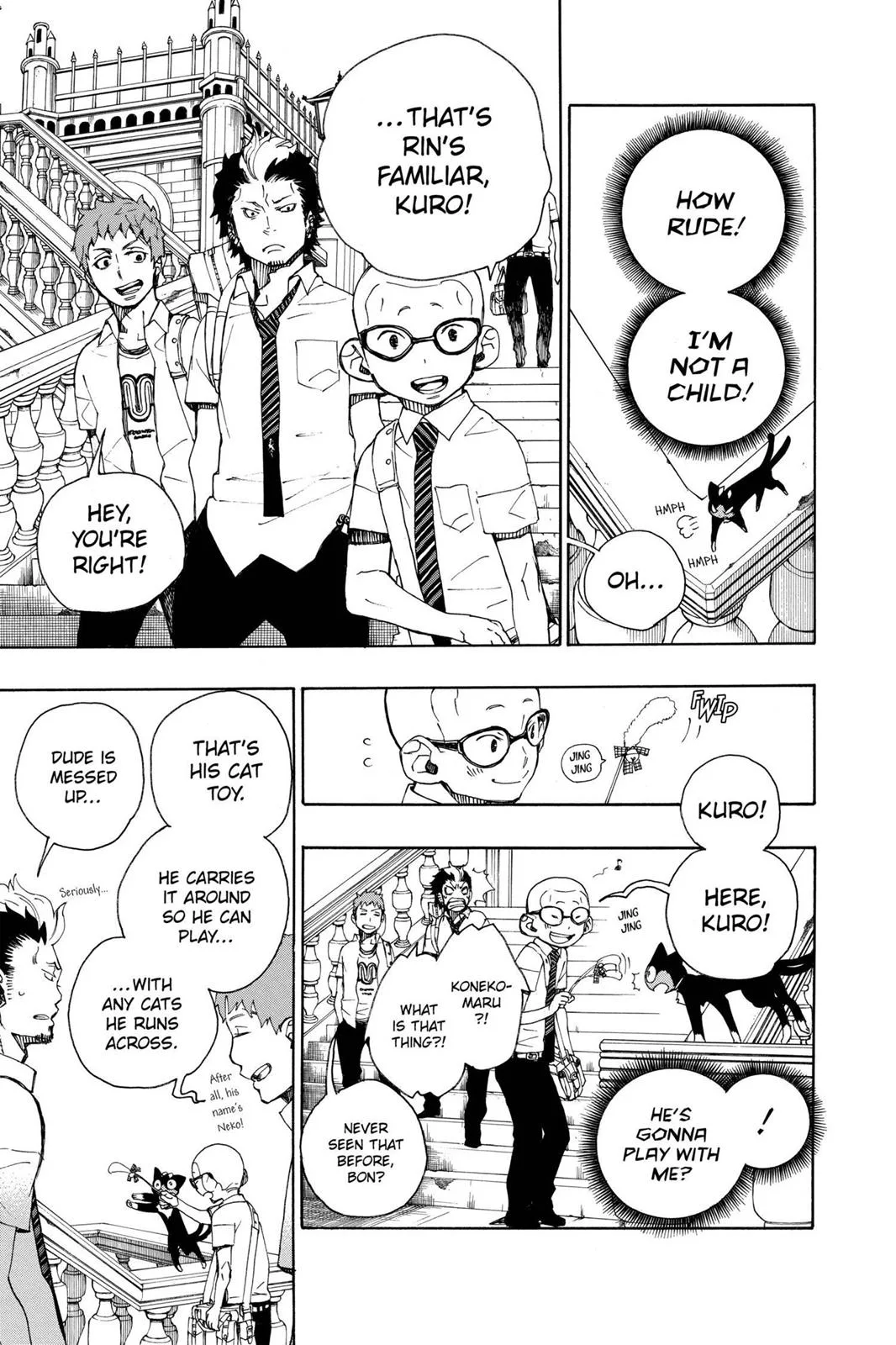 Blue Exorcist, chapter 23.6, page 9