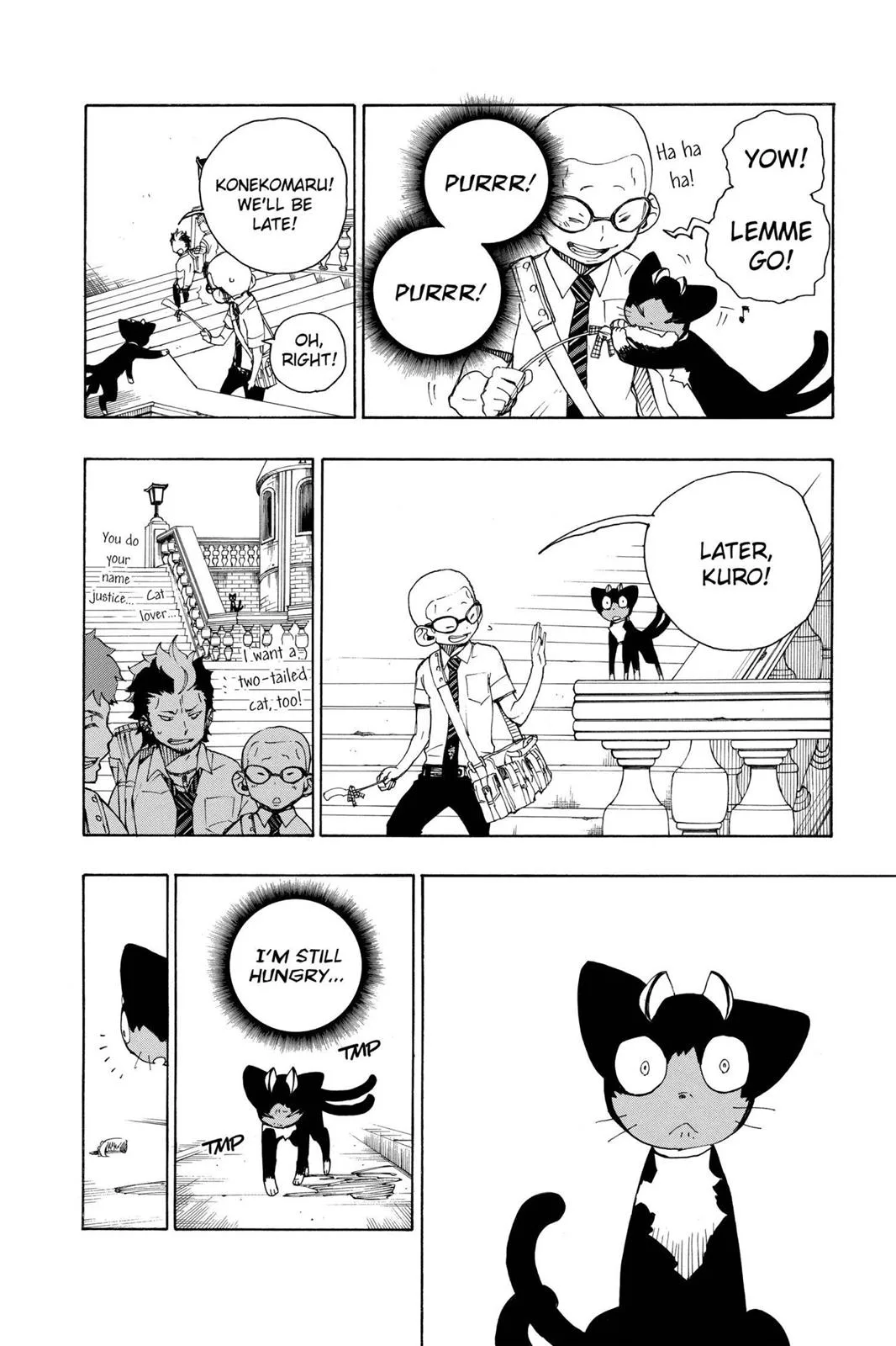 Blue Exorcist, chapter 23.6, page 10