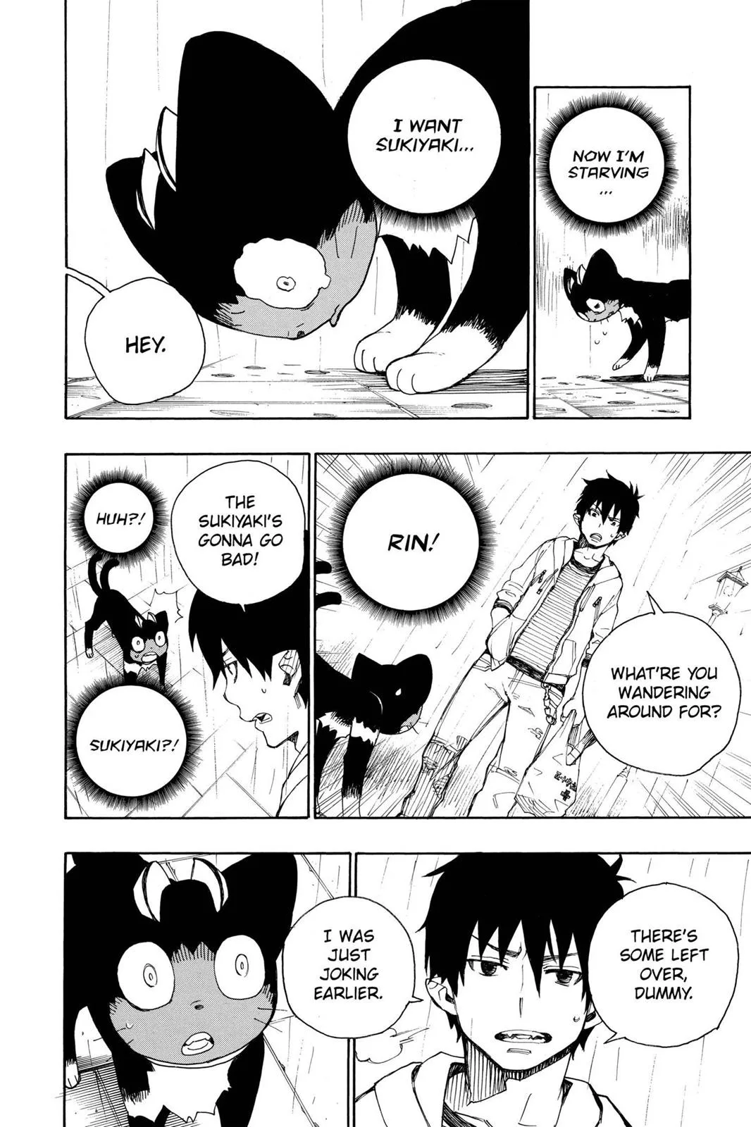 Blue Exorcist, chapter 23.6, page 14