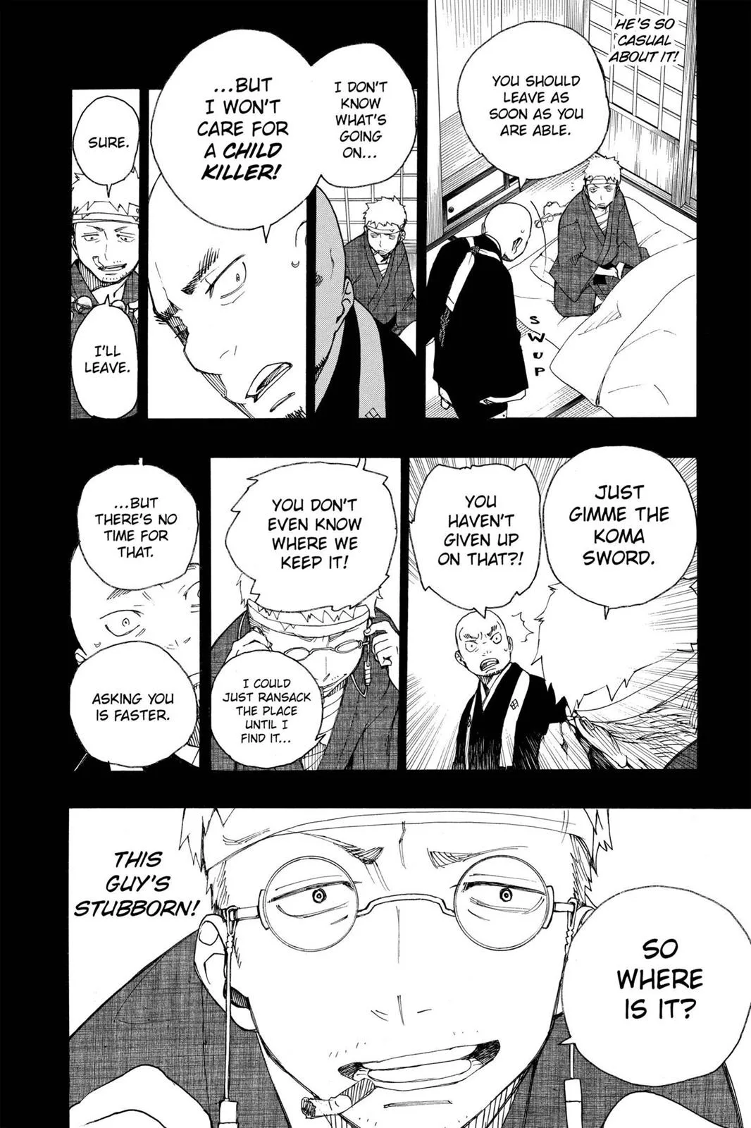 Blue Exorcist, chapter 24, page 24