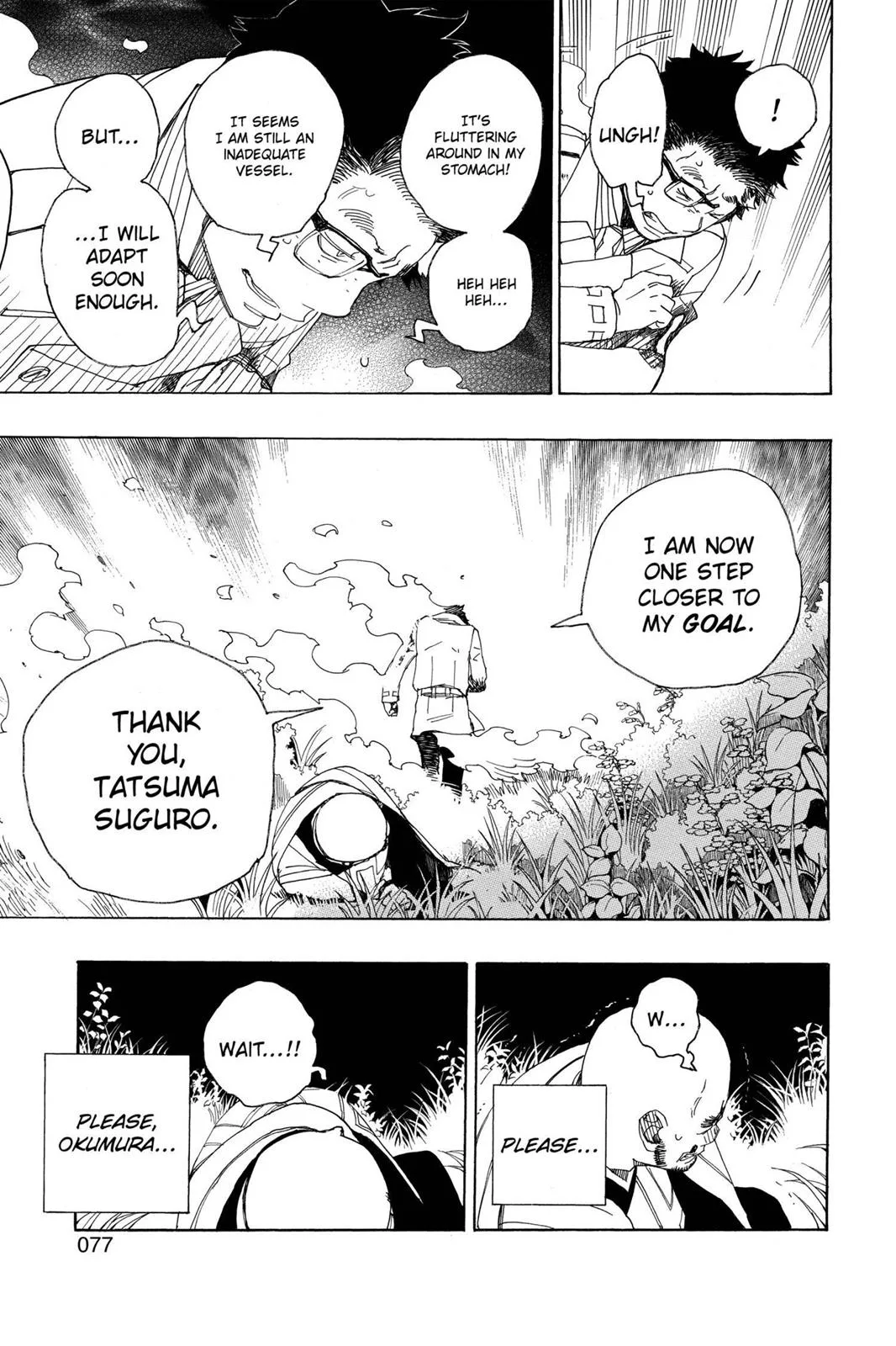 Blue Exorcist, chapter 25, page 28