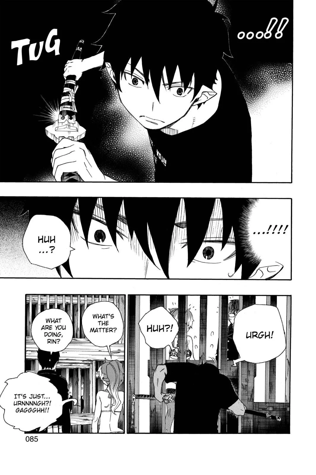 Blue Exorcist, chapter 25, page 36