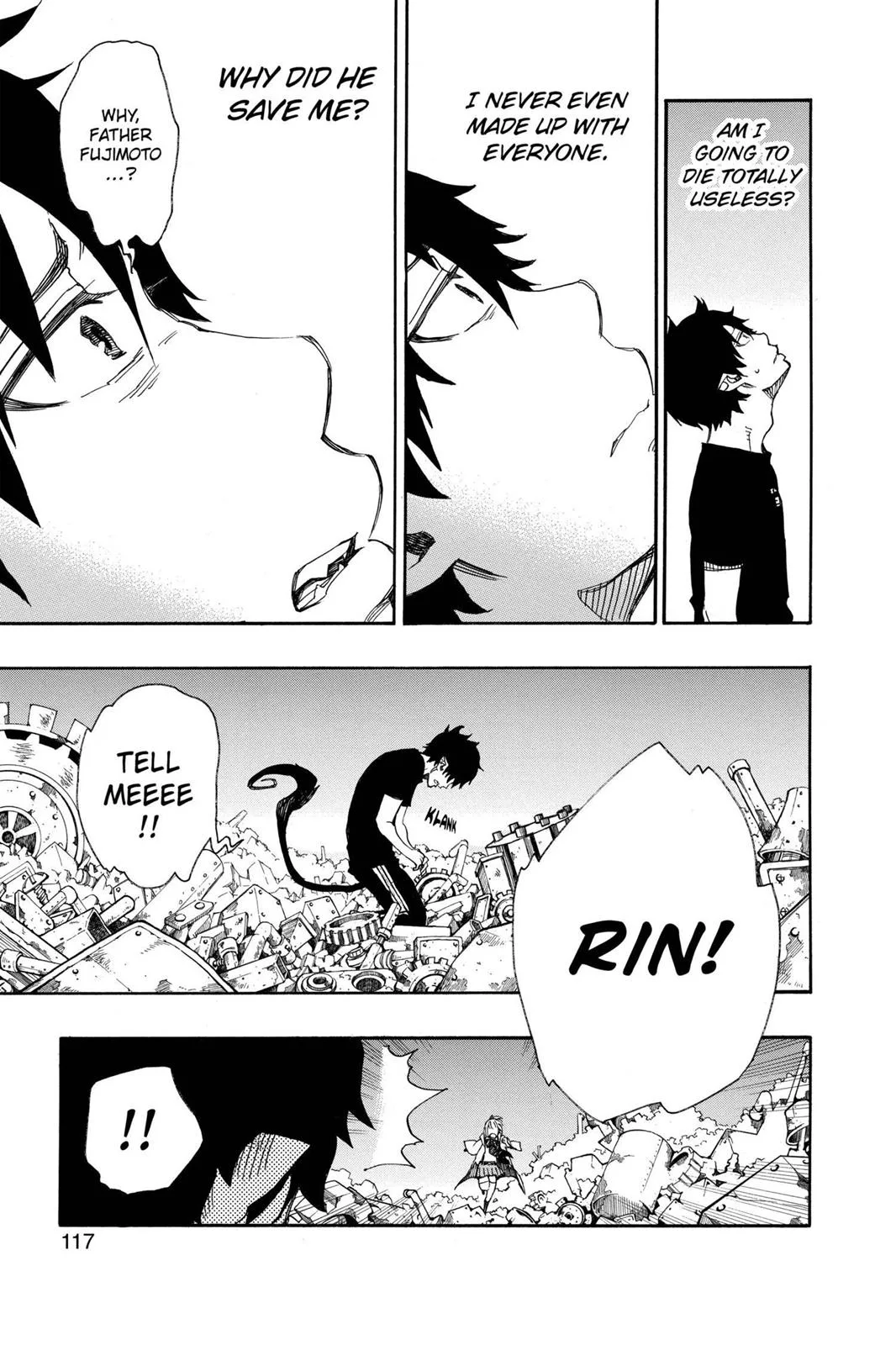 Blue Exorcist, chapter 26, page 27