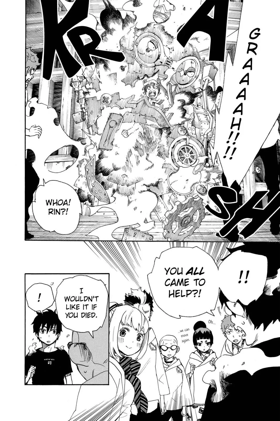 Blue Exorcist, chapter 26, page 34