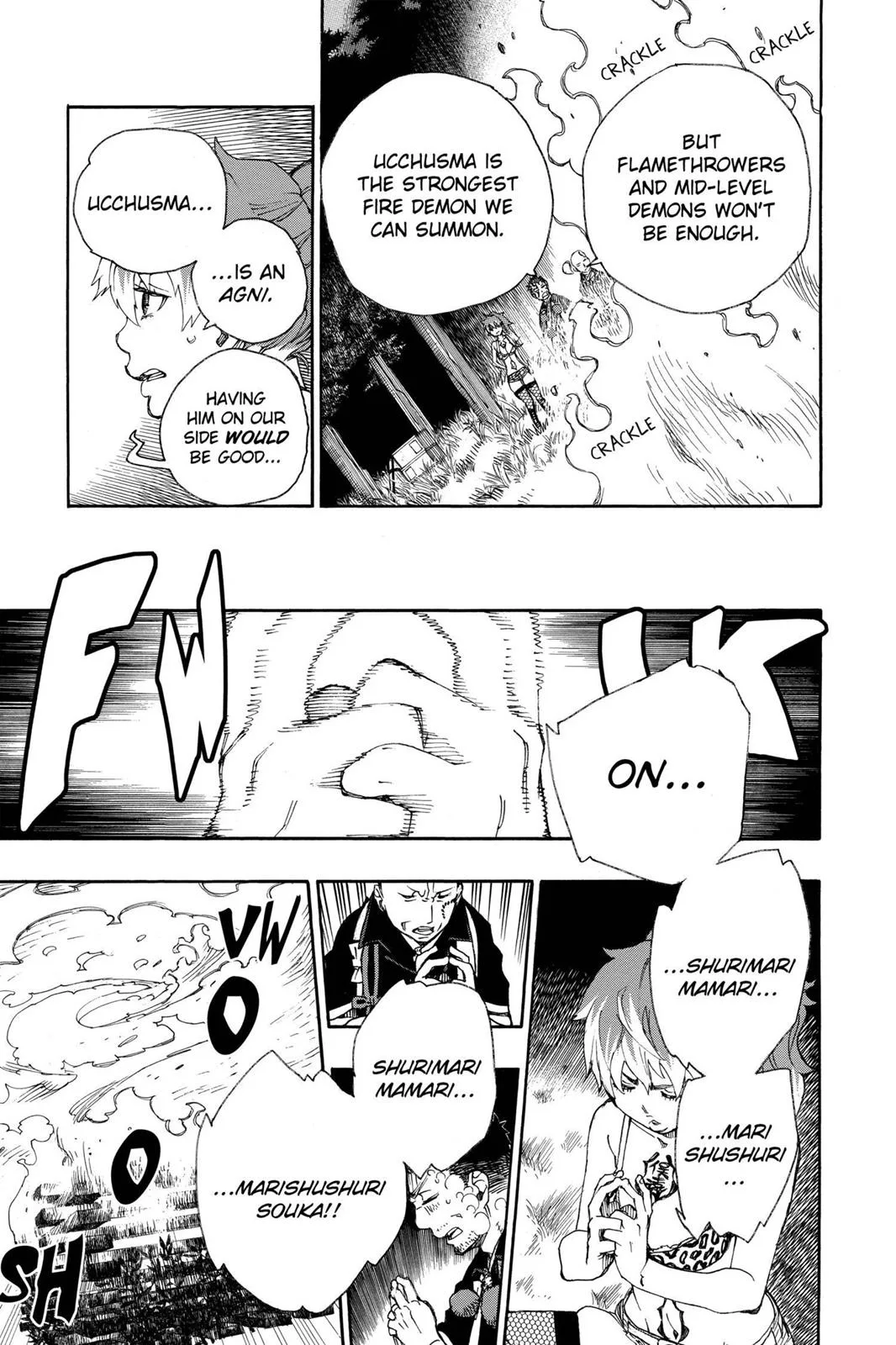 Blue Exorcist, chapter 27, page 8