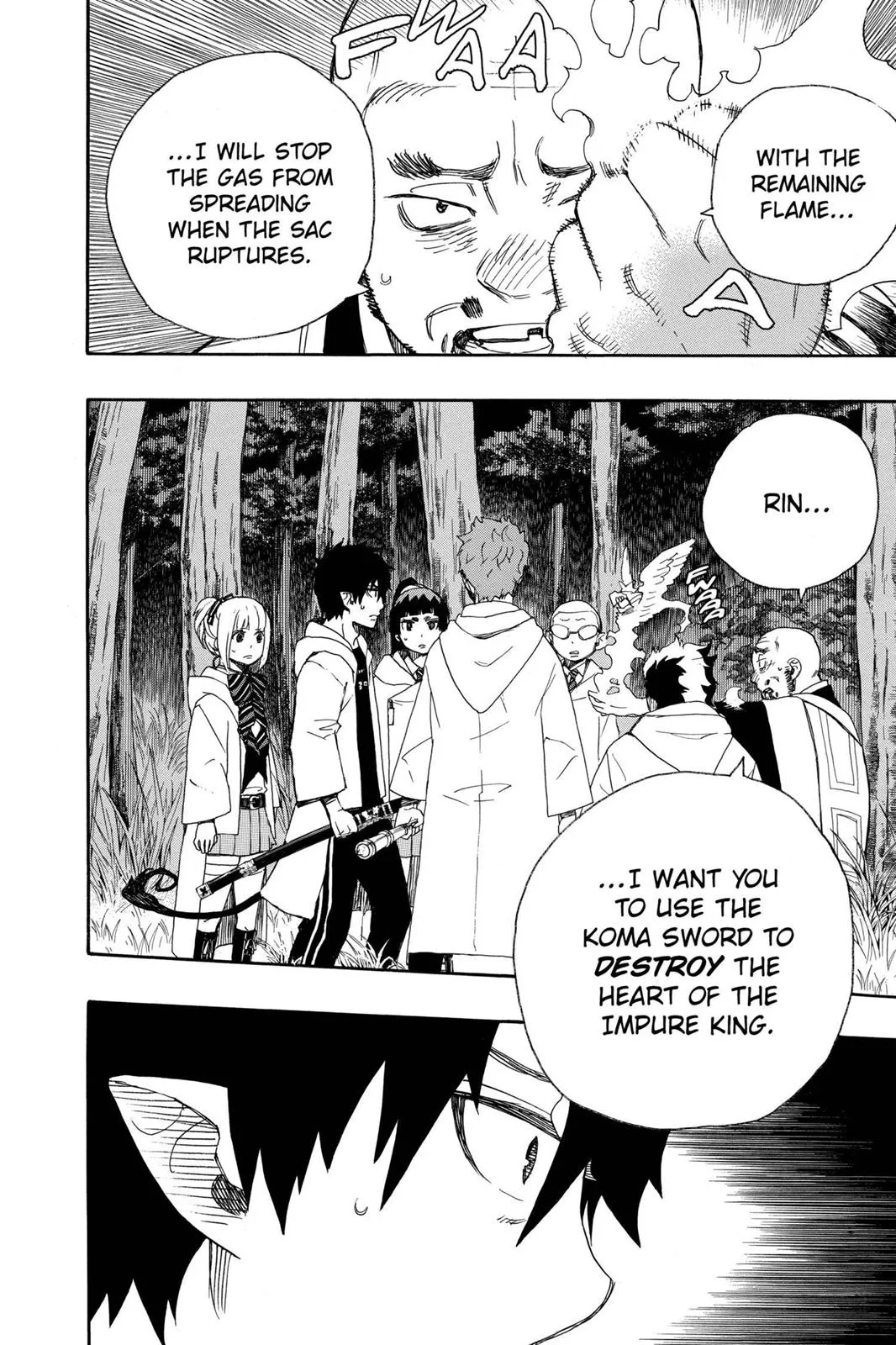 Blue Exorcist, chapter 27, page 19