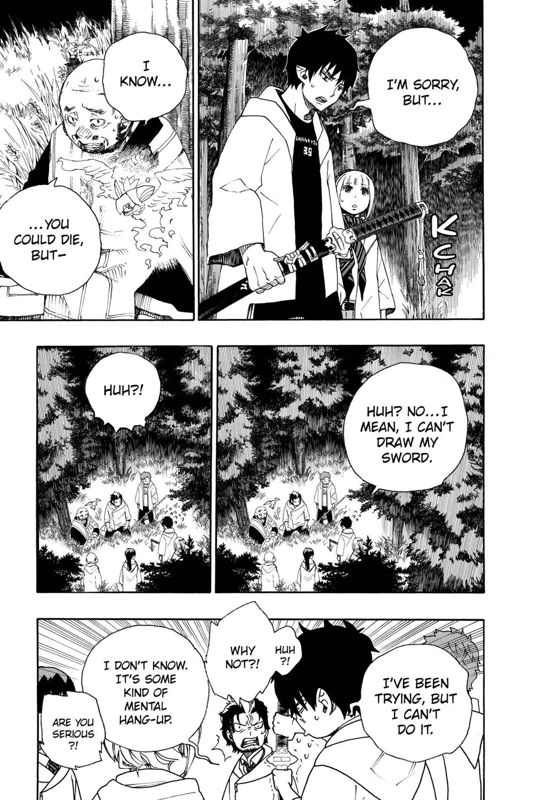 Blue Exorcist, chapter 27, page 20