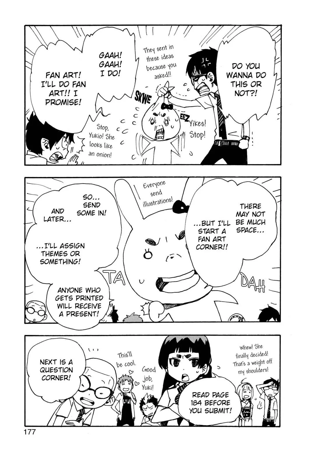 Blue Exorcist, chapter 27, page 44