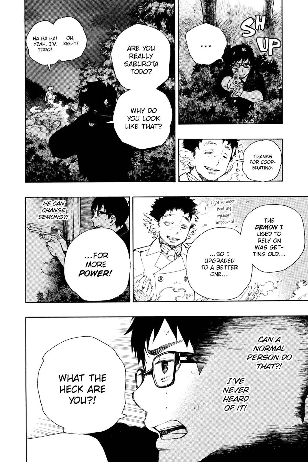 Blue Exorcist, chapter 28, page 12