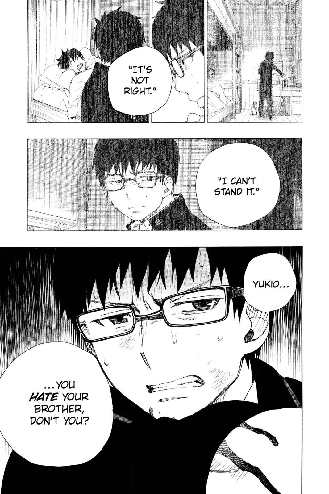 Blue Exorcist, chapter 28, page 31