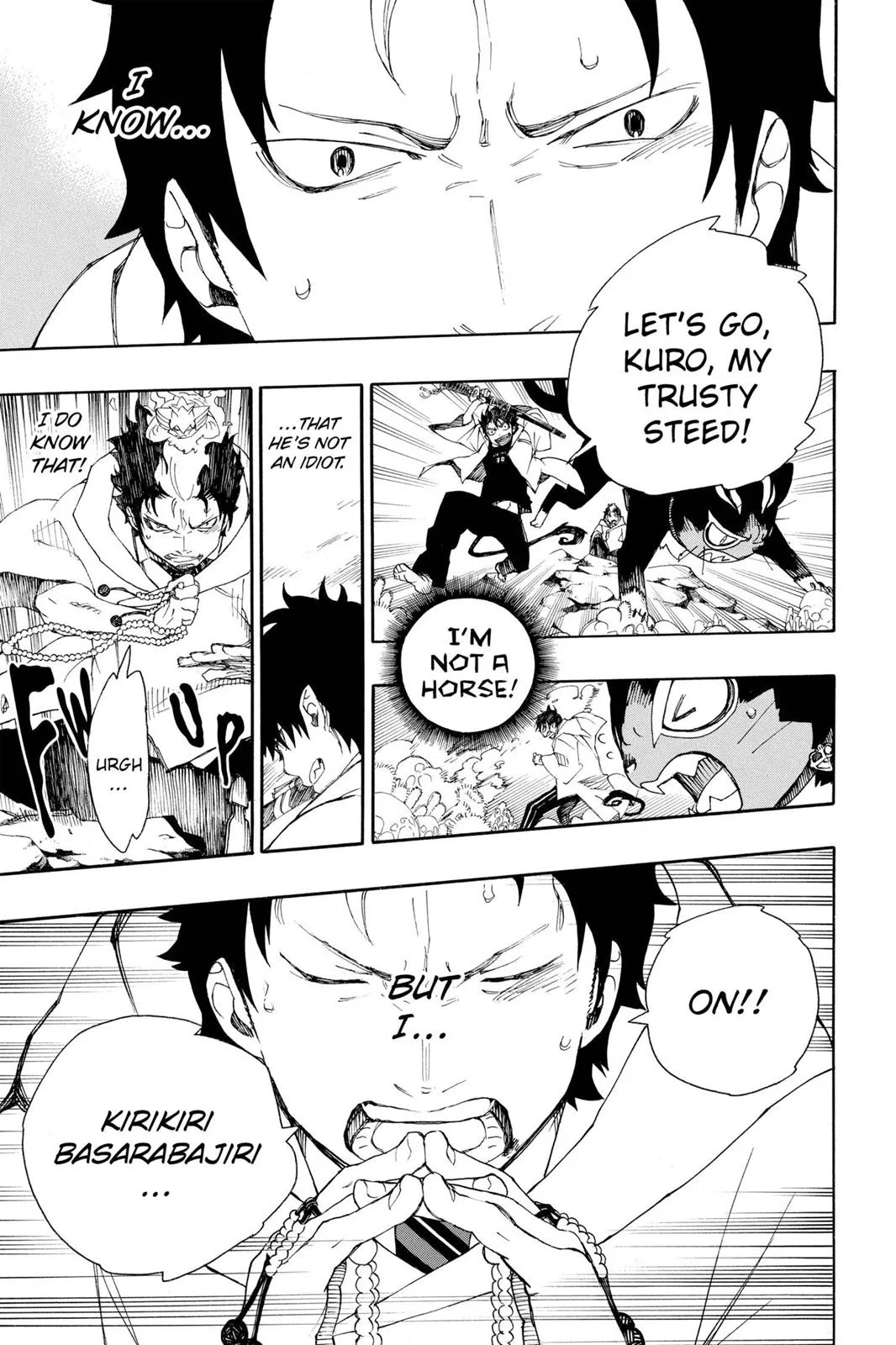 Blue Exorcist, chapter 29, page 9