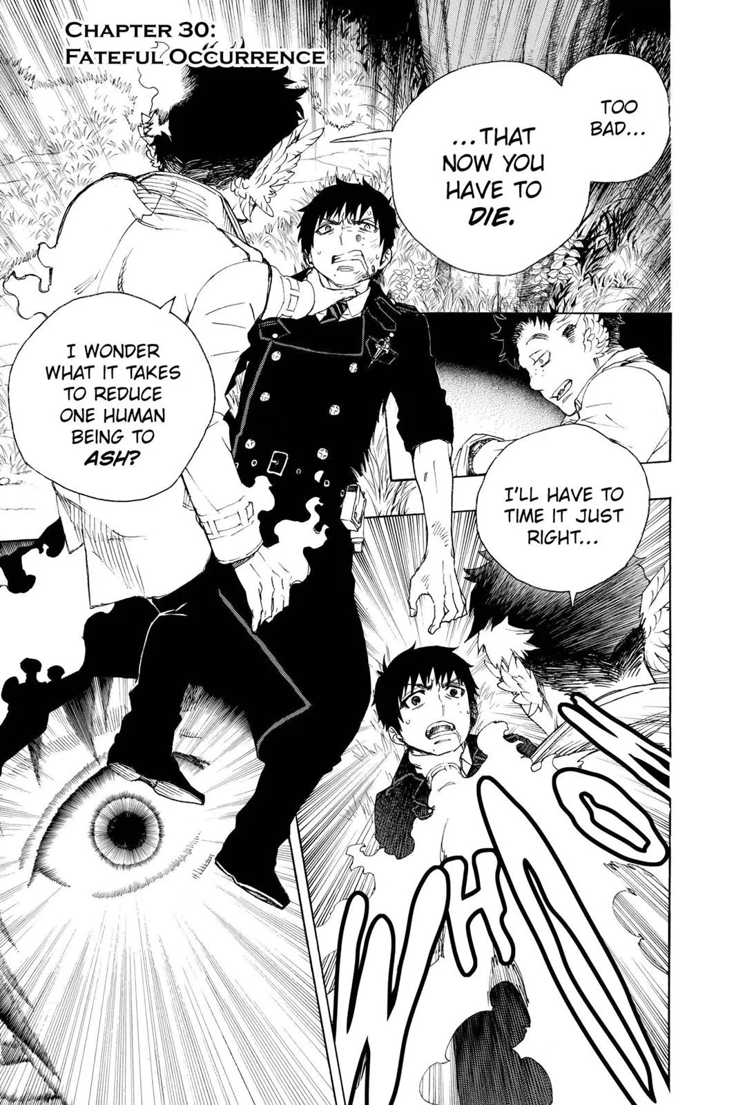 Blue Exorcist, chapter 30, page 1