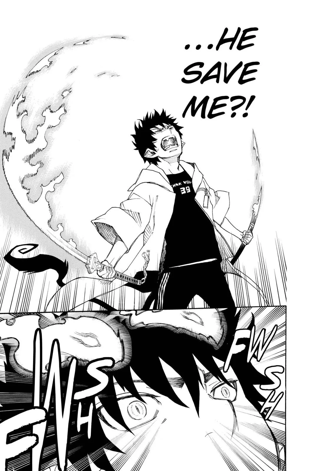 Blue Exorcist, chapter 32, page 17