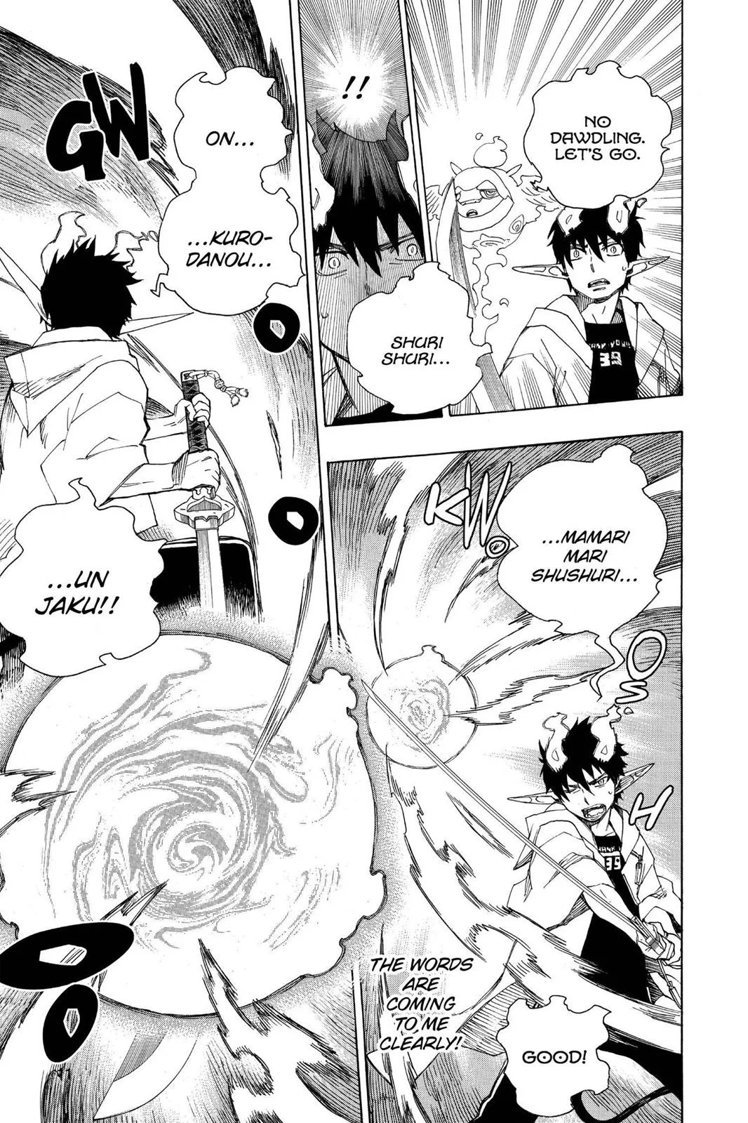 Blue Exorcist, chapter 33, page 12