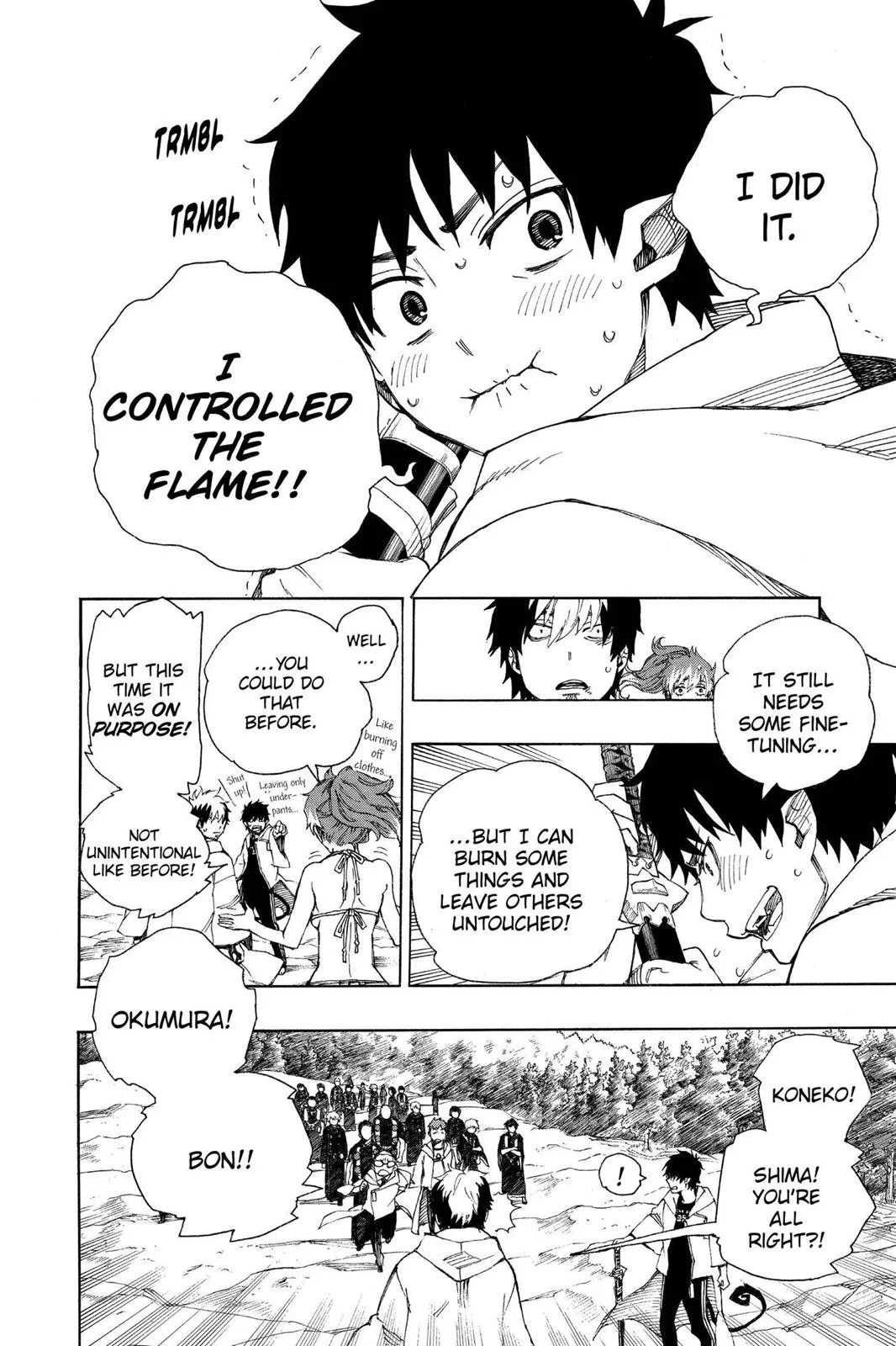Blue Exorcist, chapter 33, page 33