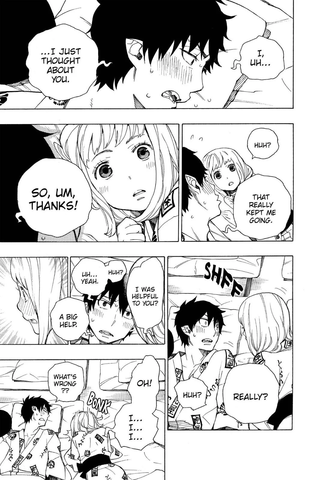 Blue Exorcist, chapter 34, page 9