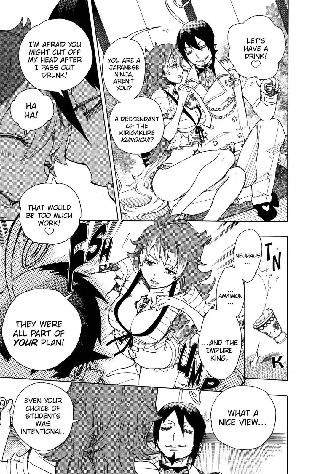 Blue Exorcist, chapter 34, page 15