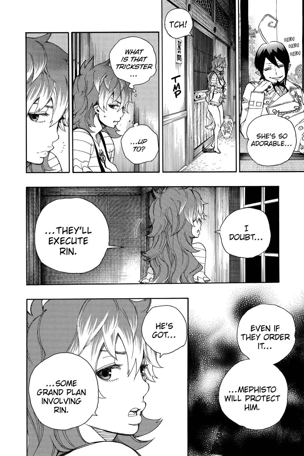Blue Exorcist, chapter 34, page 18