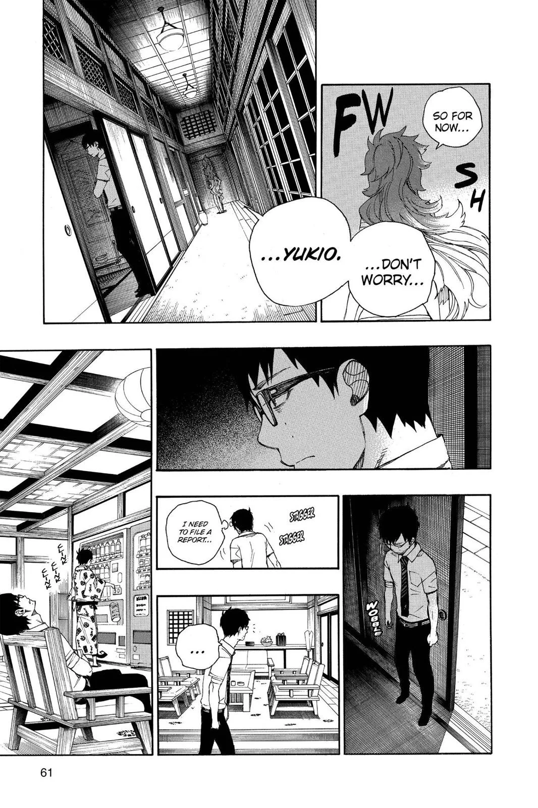 Blue Exorcist, chapter 34, page 19