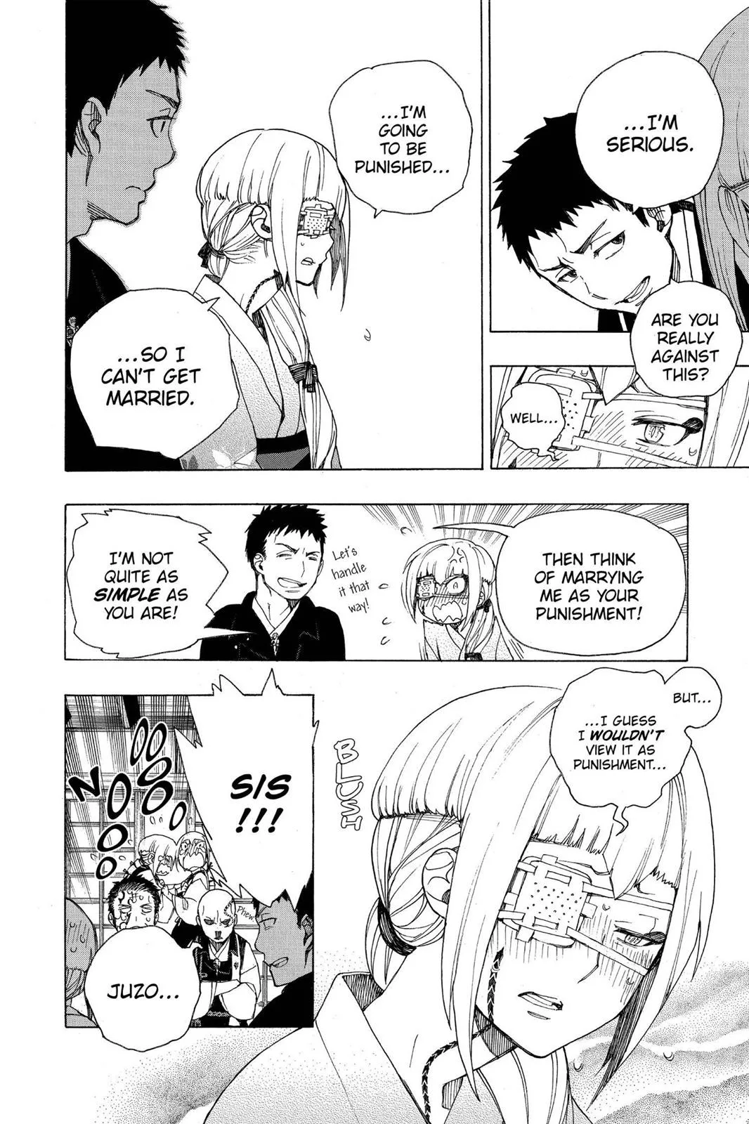 Blue Exorcist, chapter 34, page 26