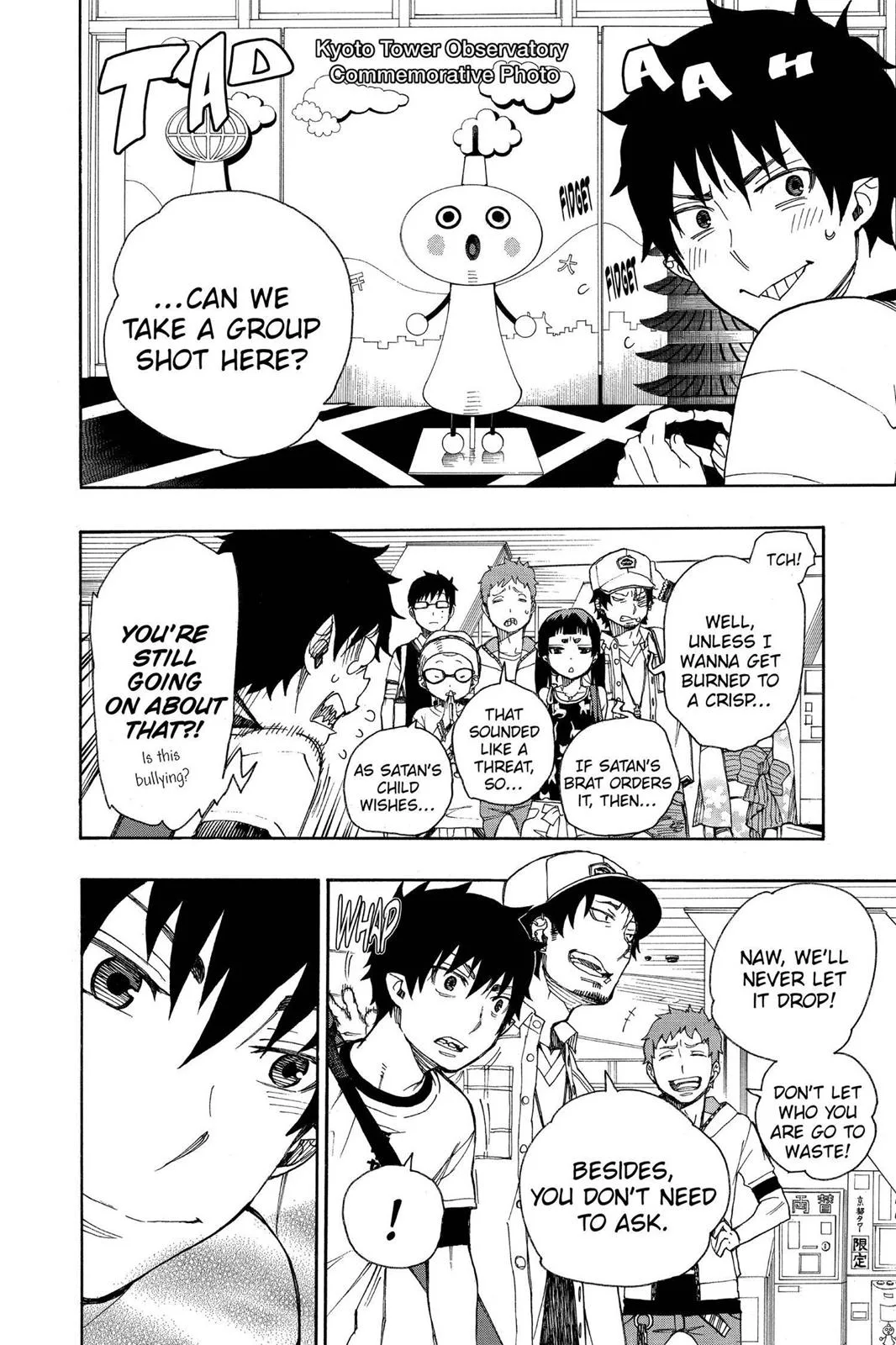 Blue Exorcist, chapter 34, page 34