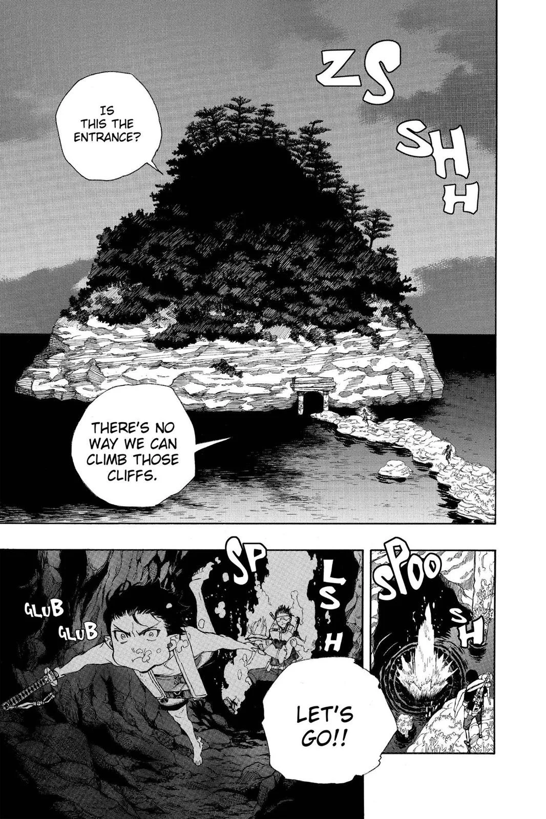 Blue Exorcist, chapter 36, page 3
