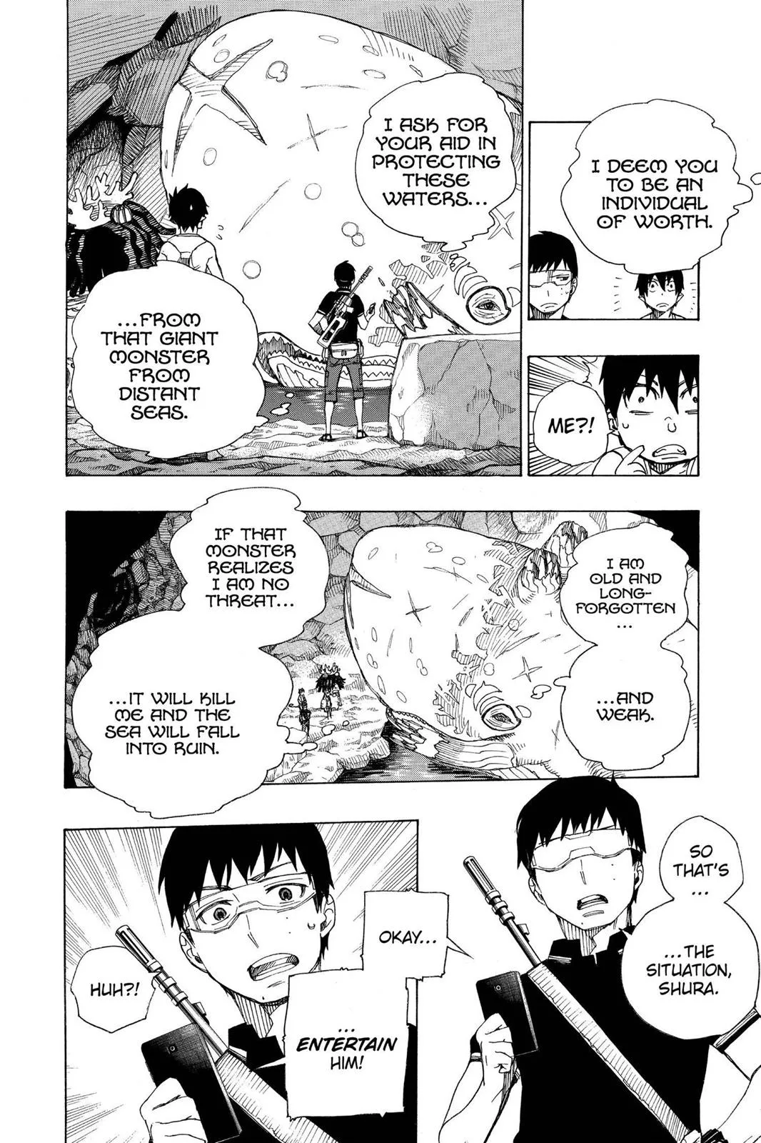 Blue Exorcist, chapter 36, page 16