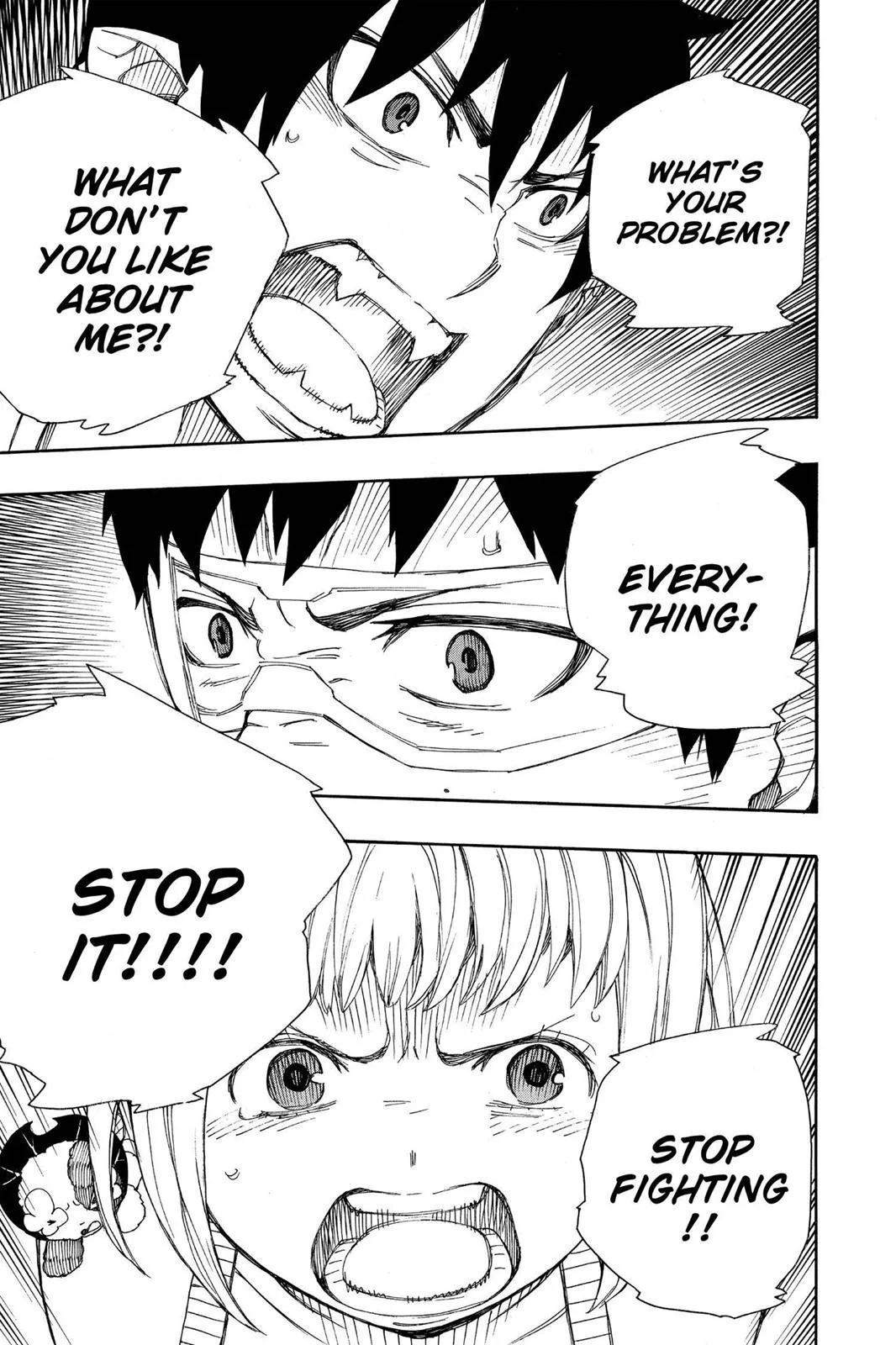 Blue Exorcist, chapter 36, page 25