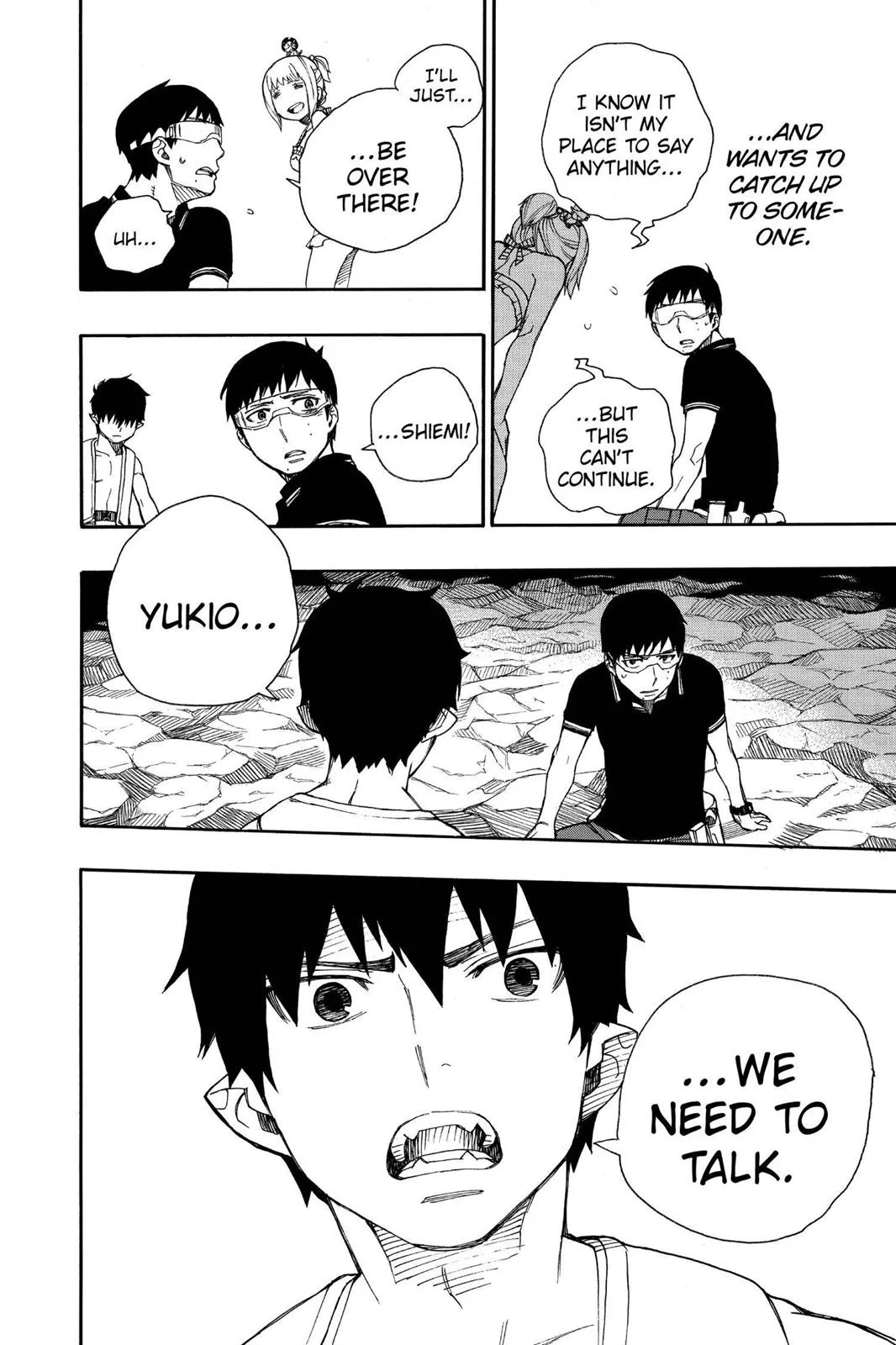 Blue Exorcist, chapter 36, page 28