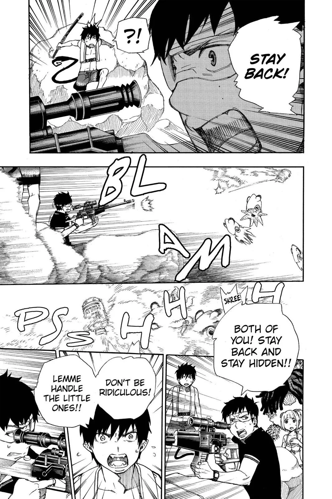 Blue Exorcist, chapter 37, page 18