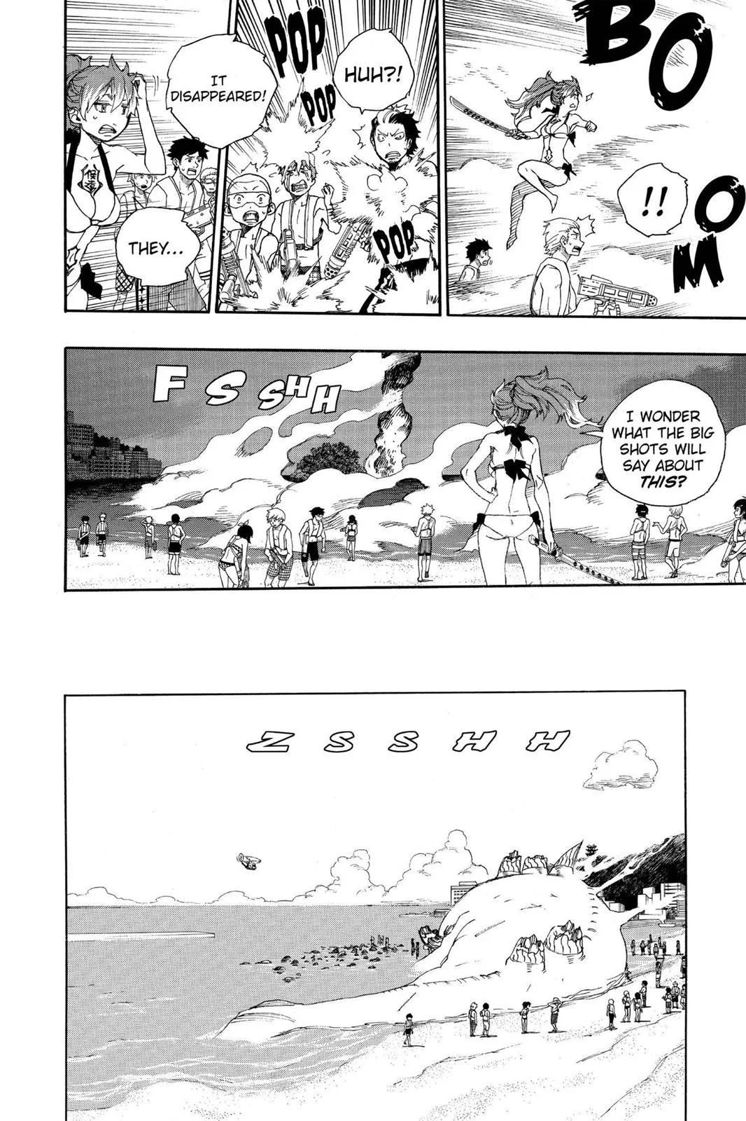 Blue Exorcist, chapter 37, page 27