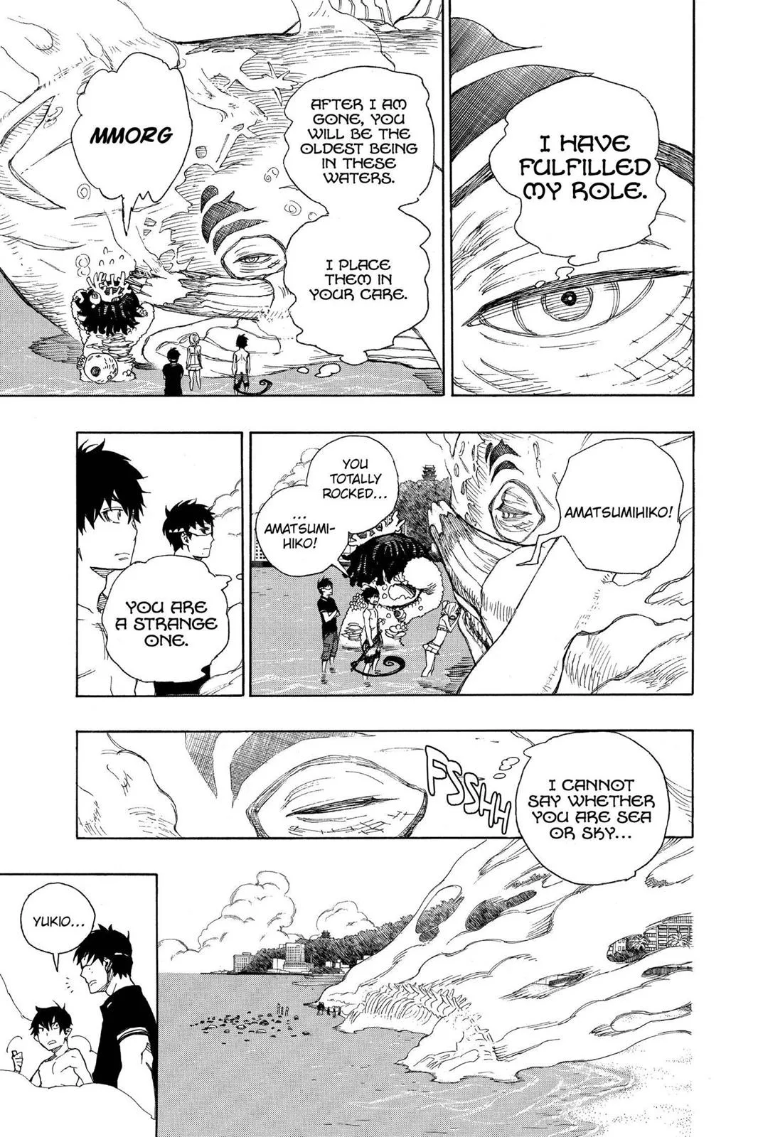 Blue Exorcist, chapter 37, page 28