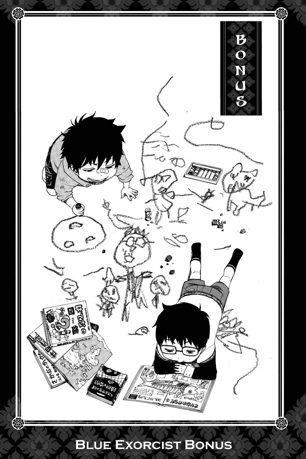 Blue Exorcist, chapter 37, page 36