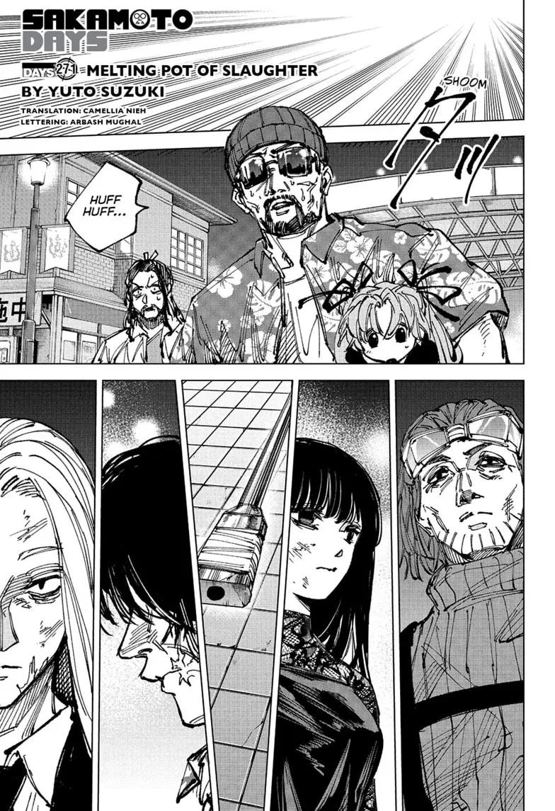 Sakamoto Days Manga Online, chapter 271, page 1